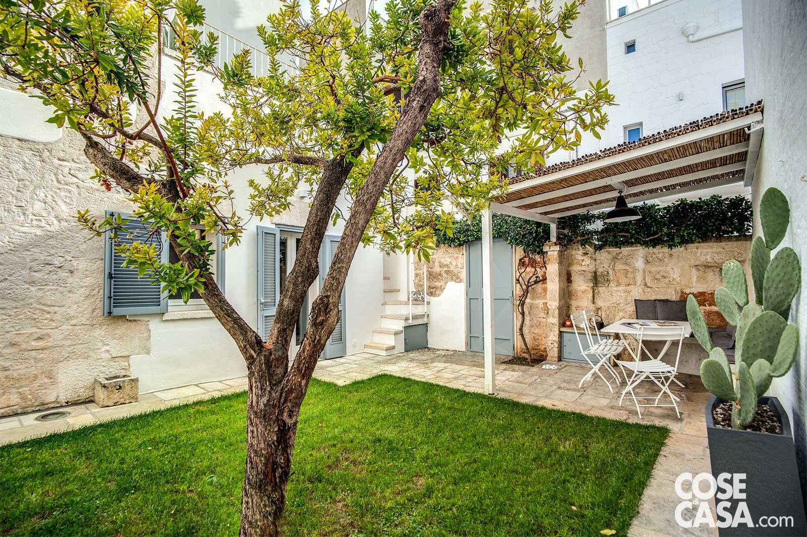 jardin avec pergola appartement de 60m2