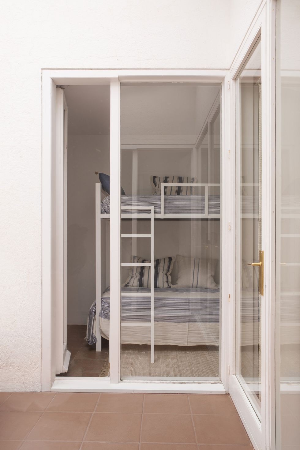 chambre avec lits superposés