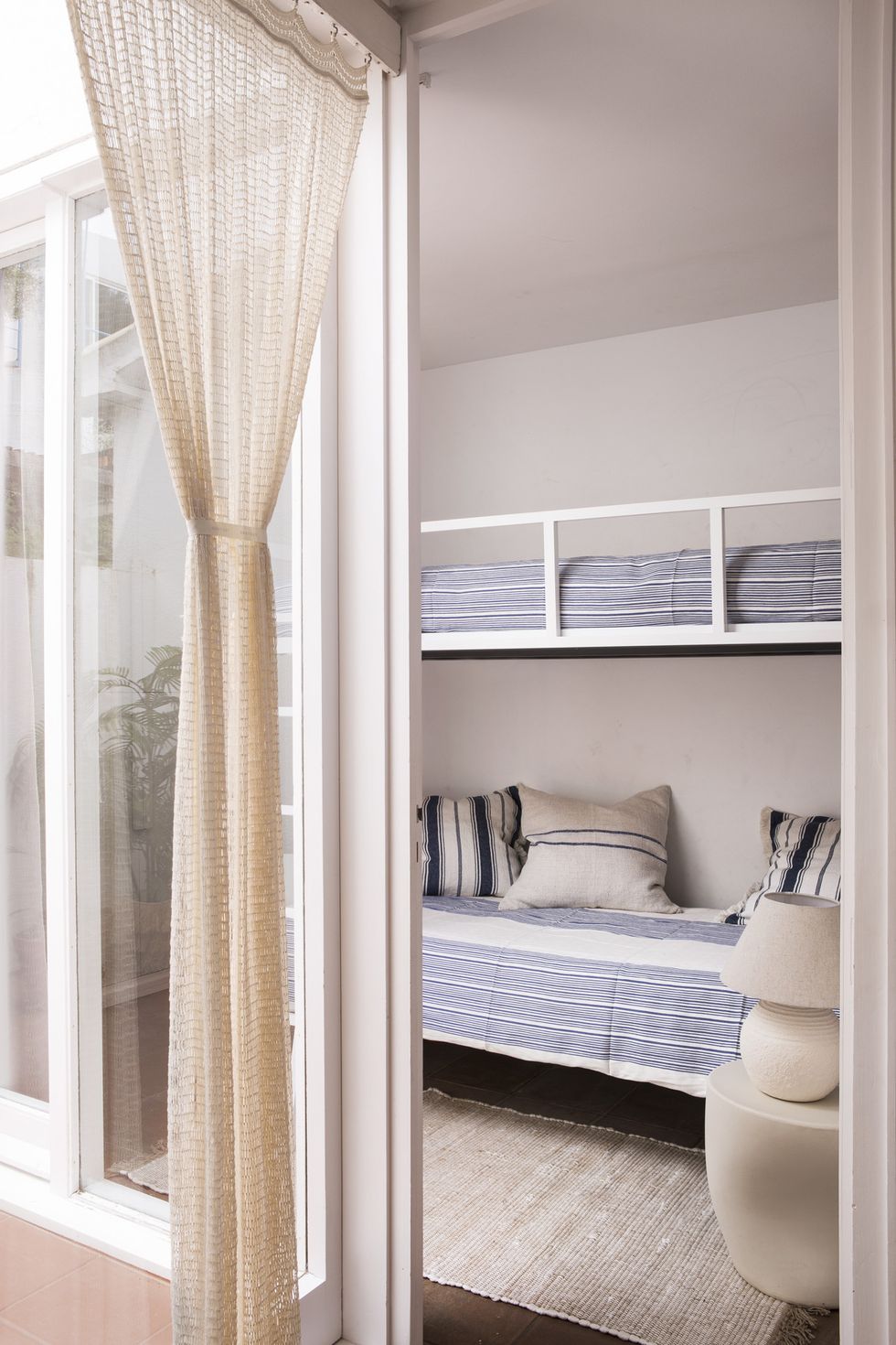 chambre avec lits superposés