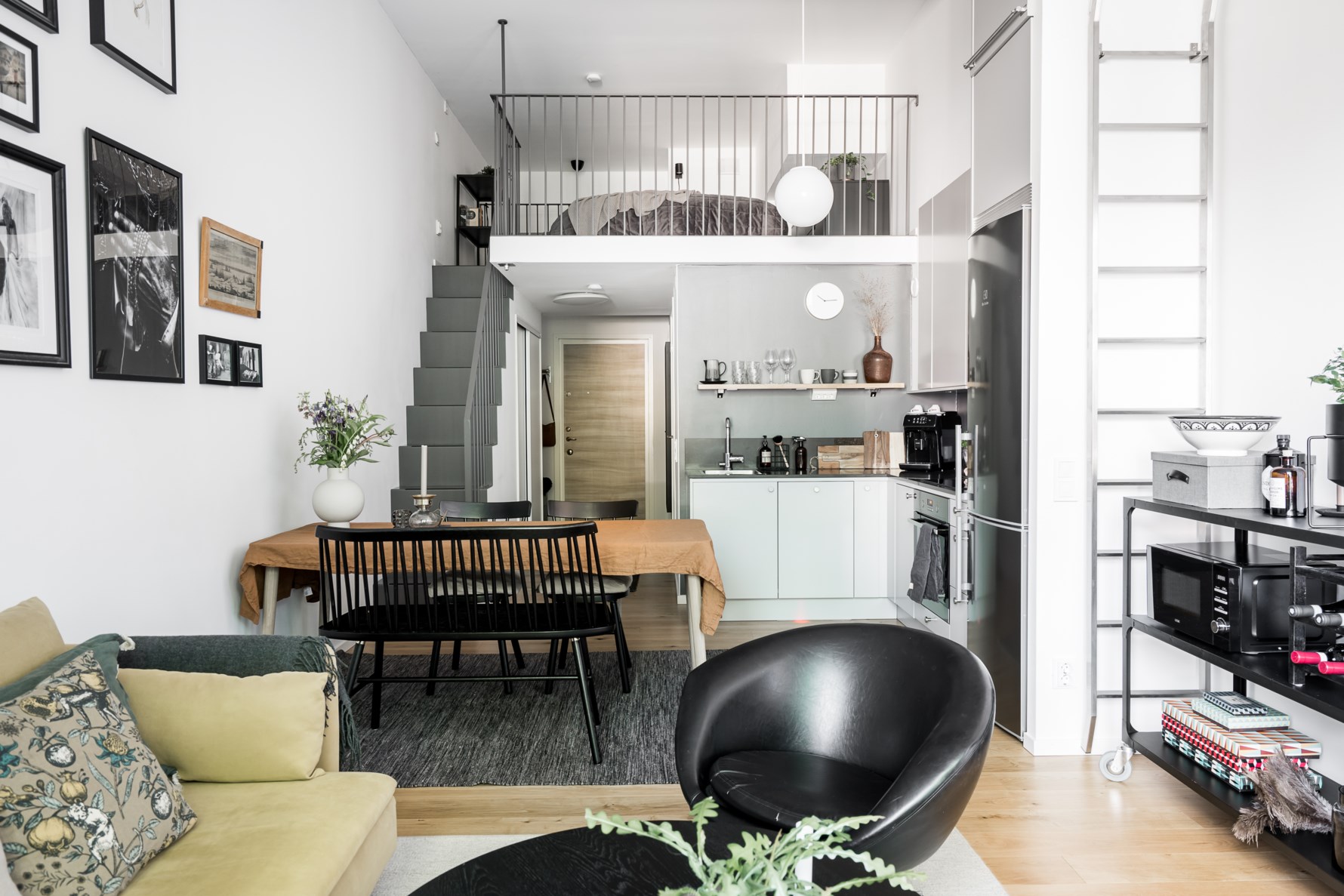 petit duplex décoration scandinave