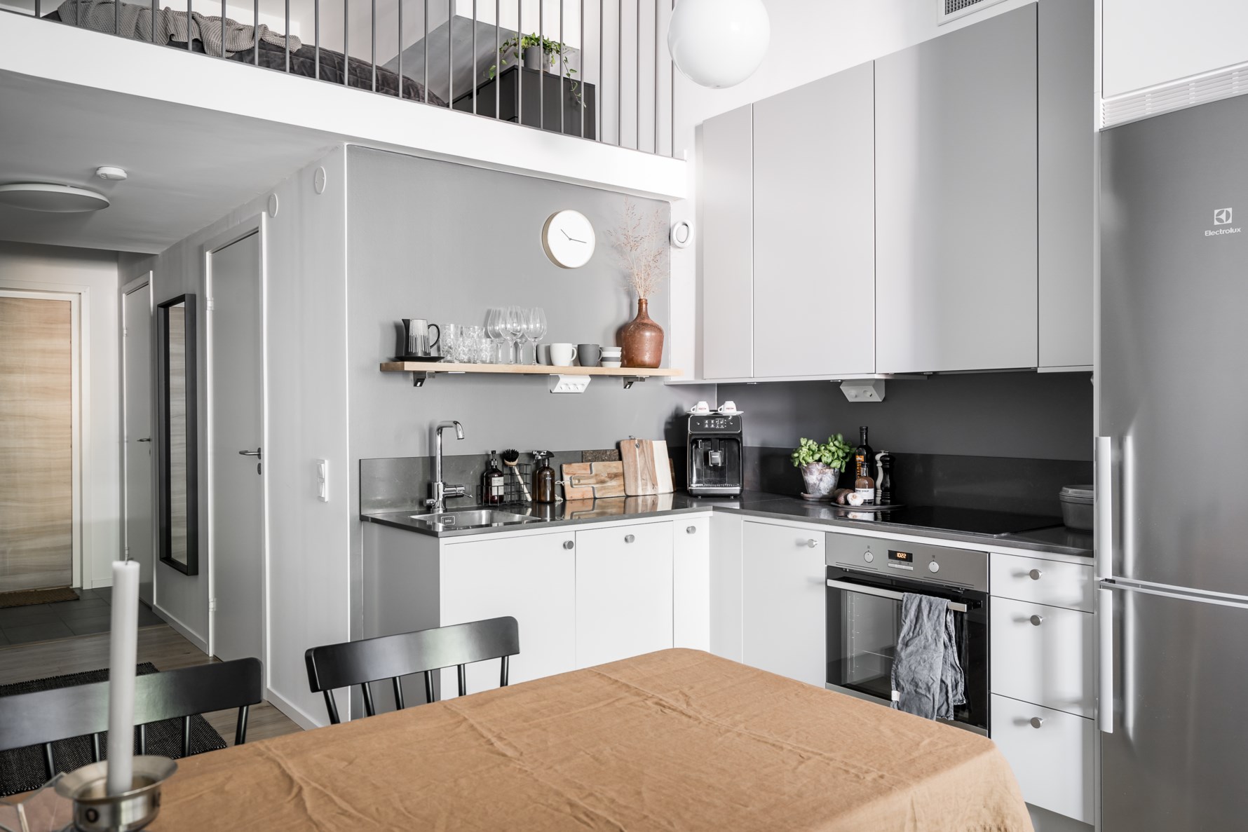 cuisine blanche en L