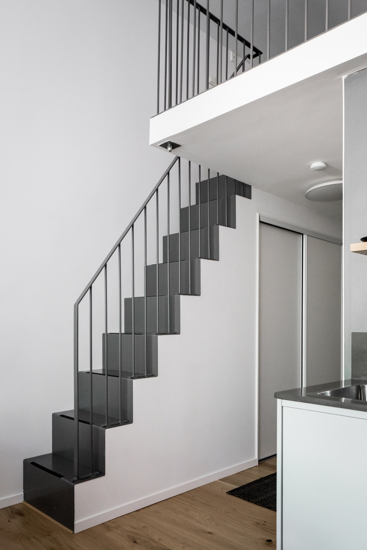 escalier pour mezzanine