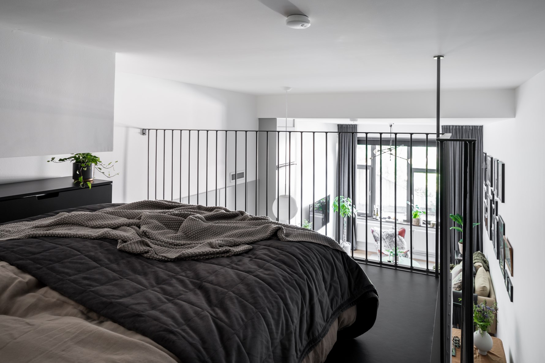 chambre sur mezzanine
