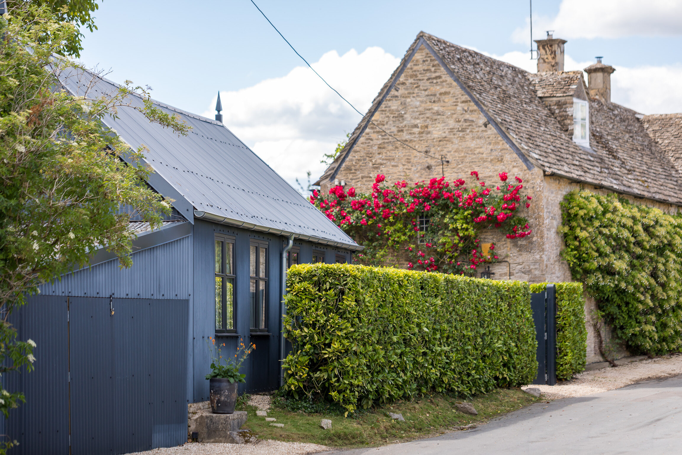 maison de 75m2 façade grise