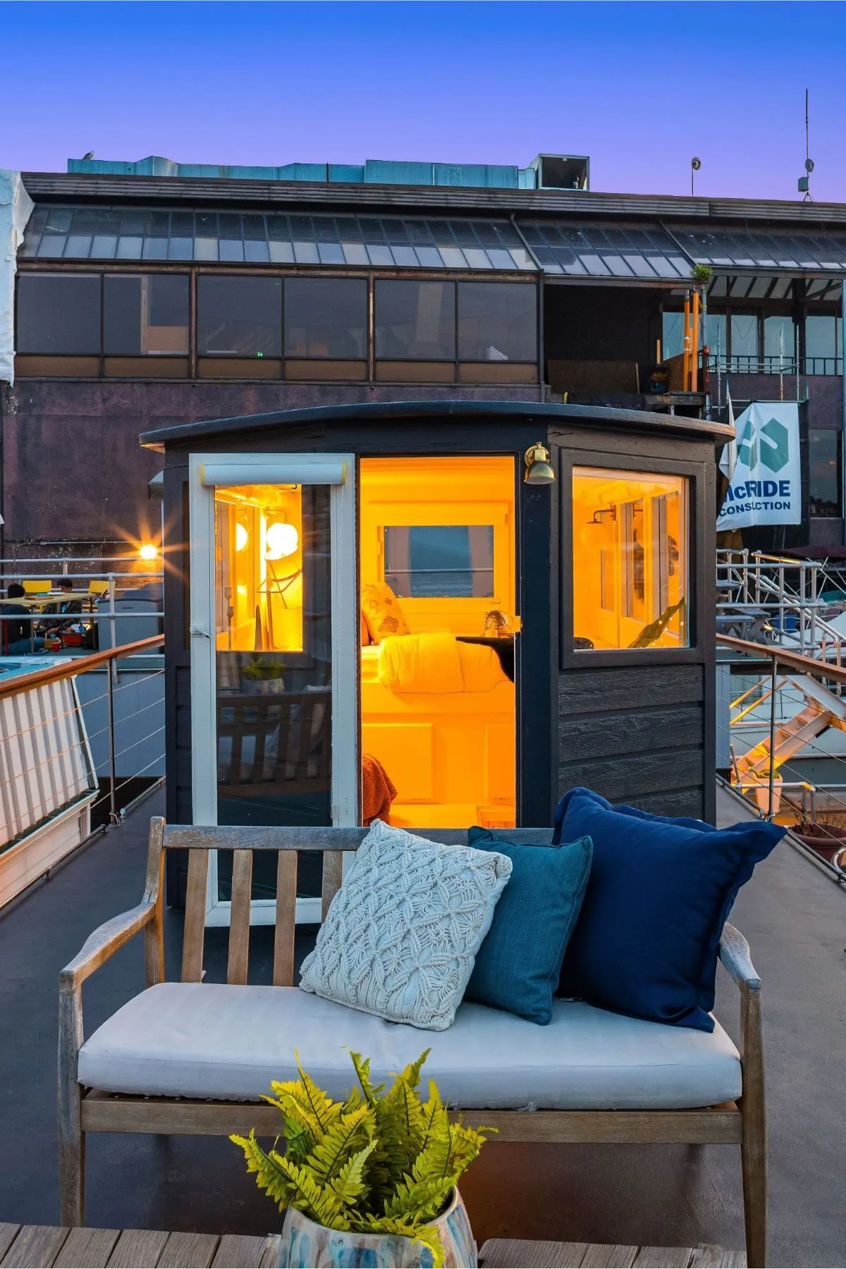 houseboat petite maison 46m2 avec terrasse Seattle houseboat petite maison 46m2 avec terrasse Seattle