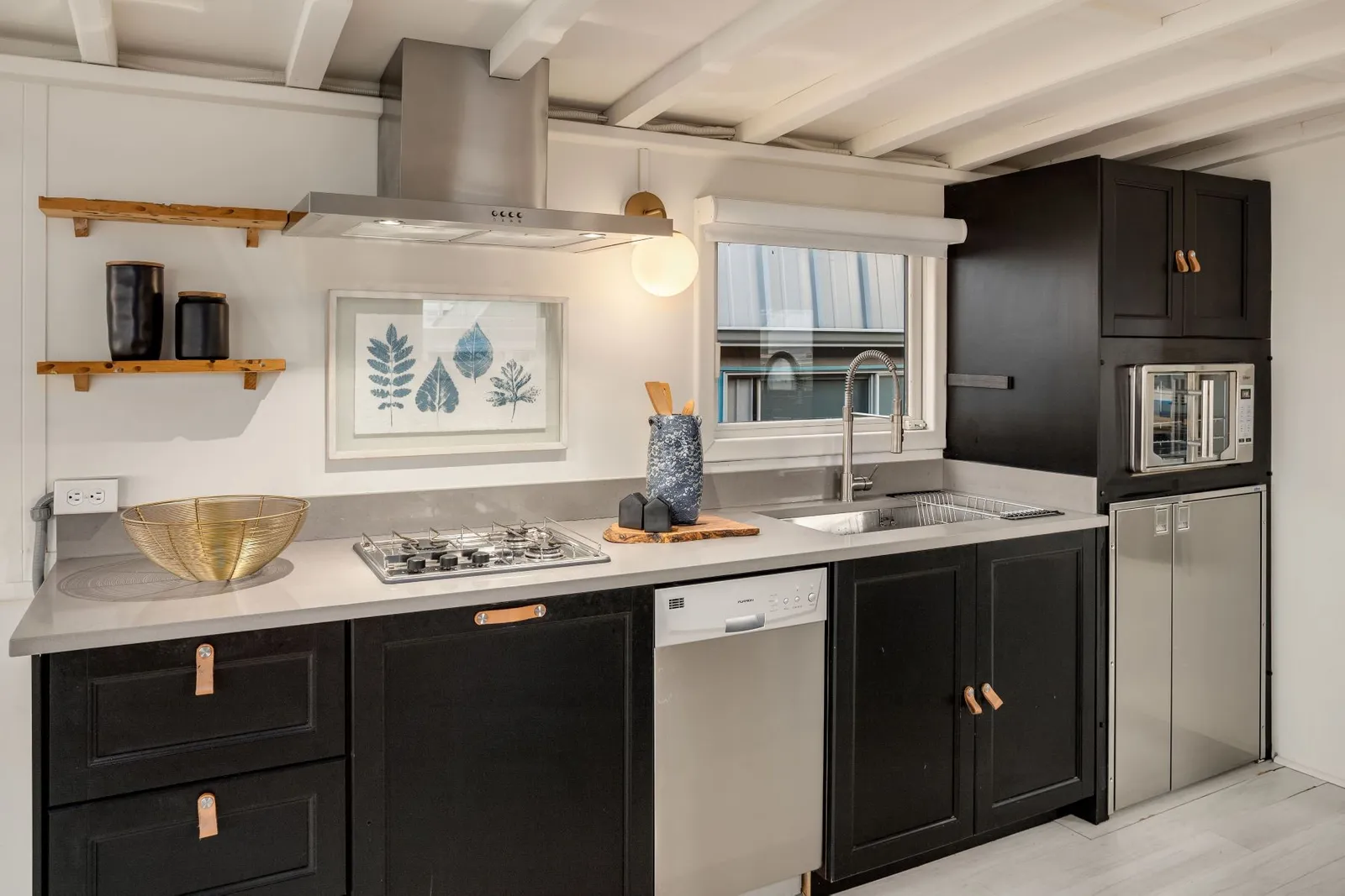 cuisine noire et inox cuisine noire et inox