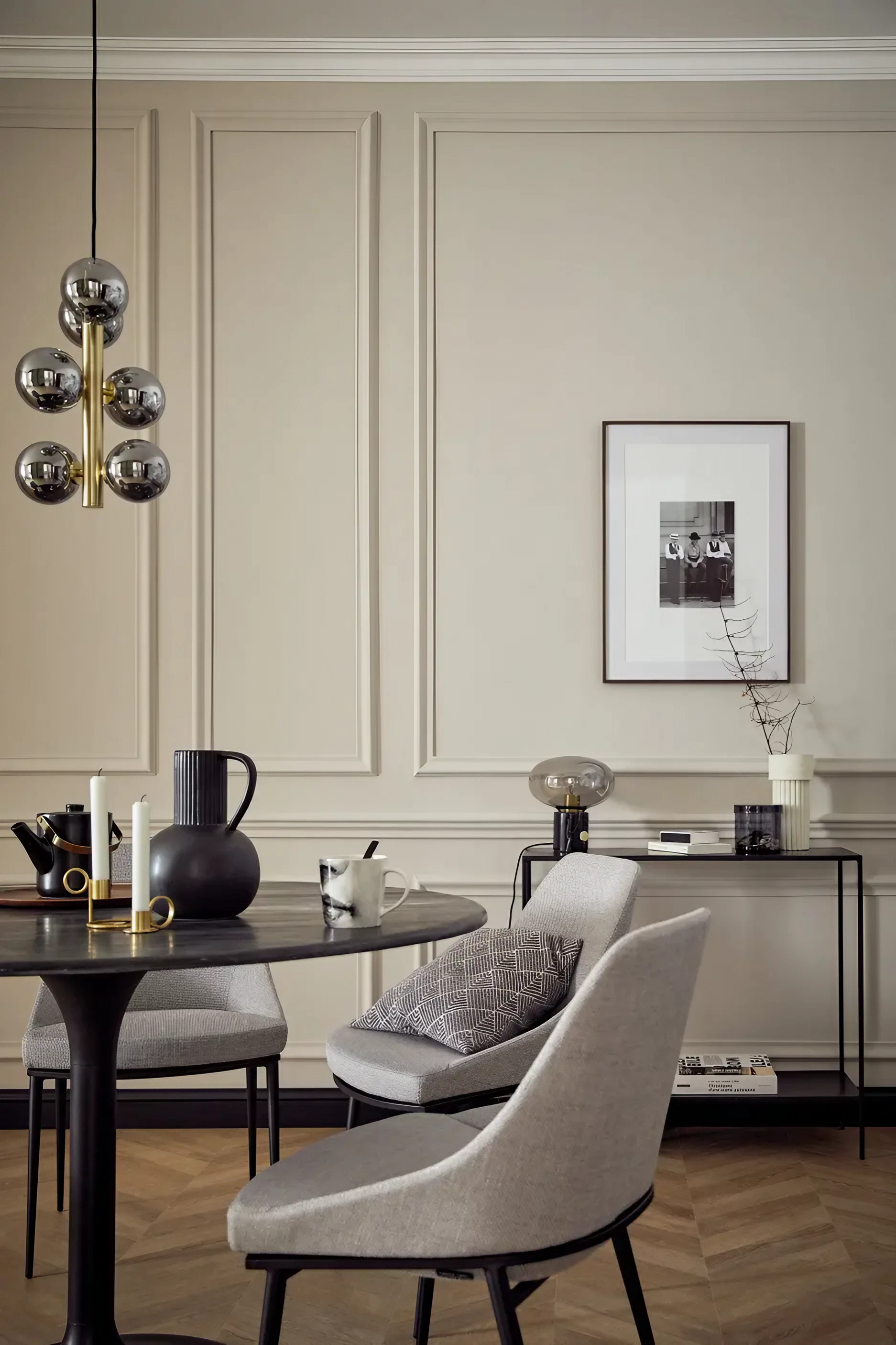 salle à manger décoration classique chic "quiet luxury" leroy merlin salle à manger décoration classique chic "quiet luxury" leroy merlin
