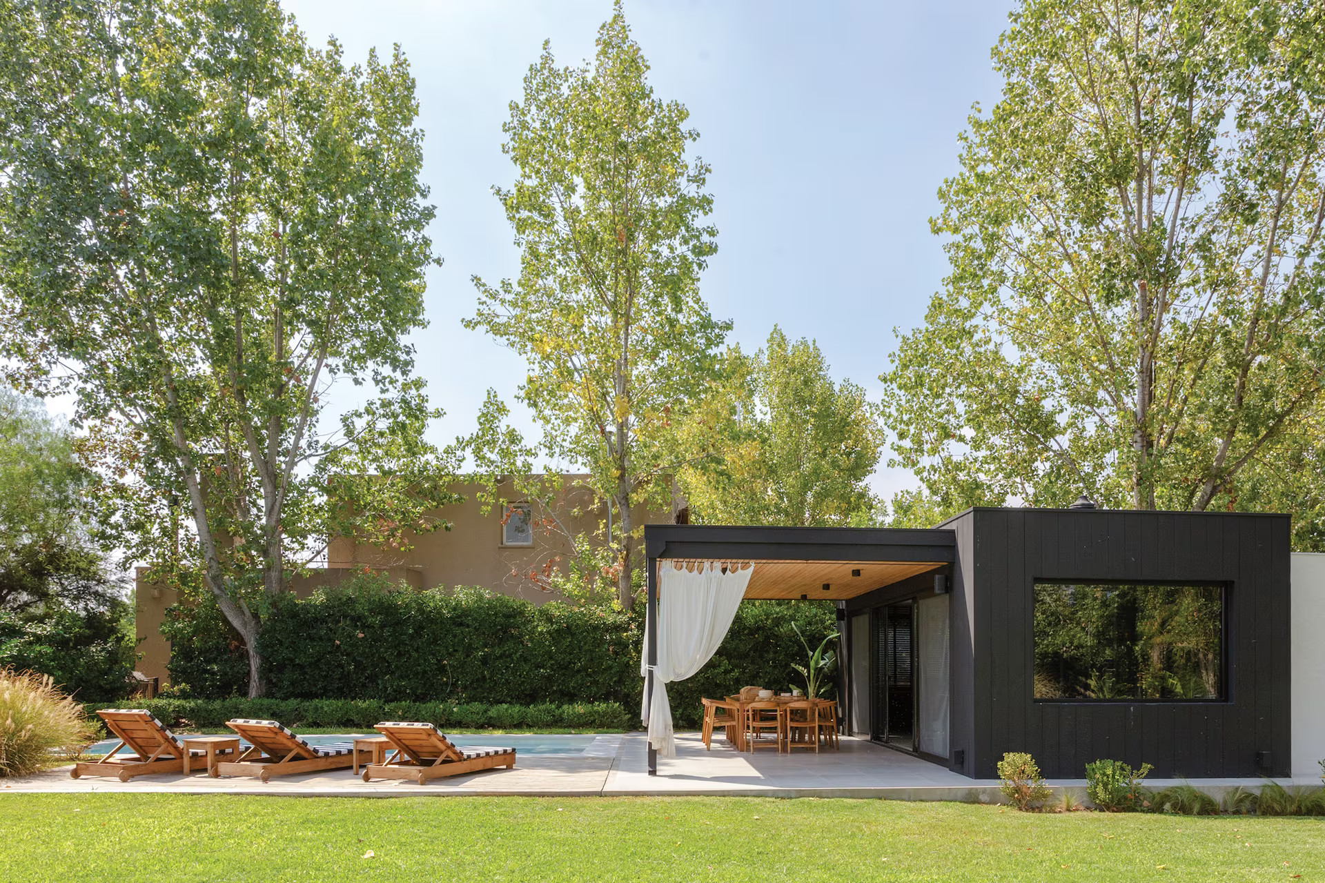 maison avec pool house décoration contemporaine maison avec pool house décoration contemporaine