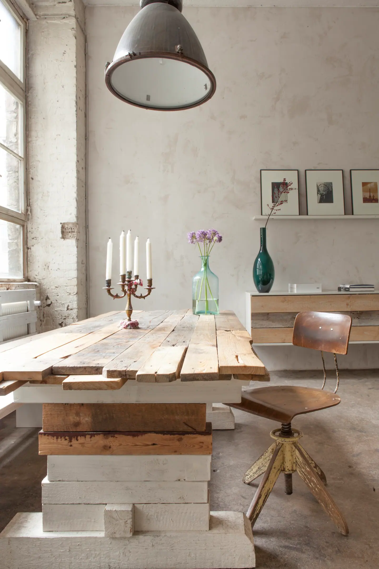 salle à manger loft Berlin