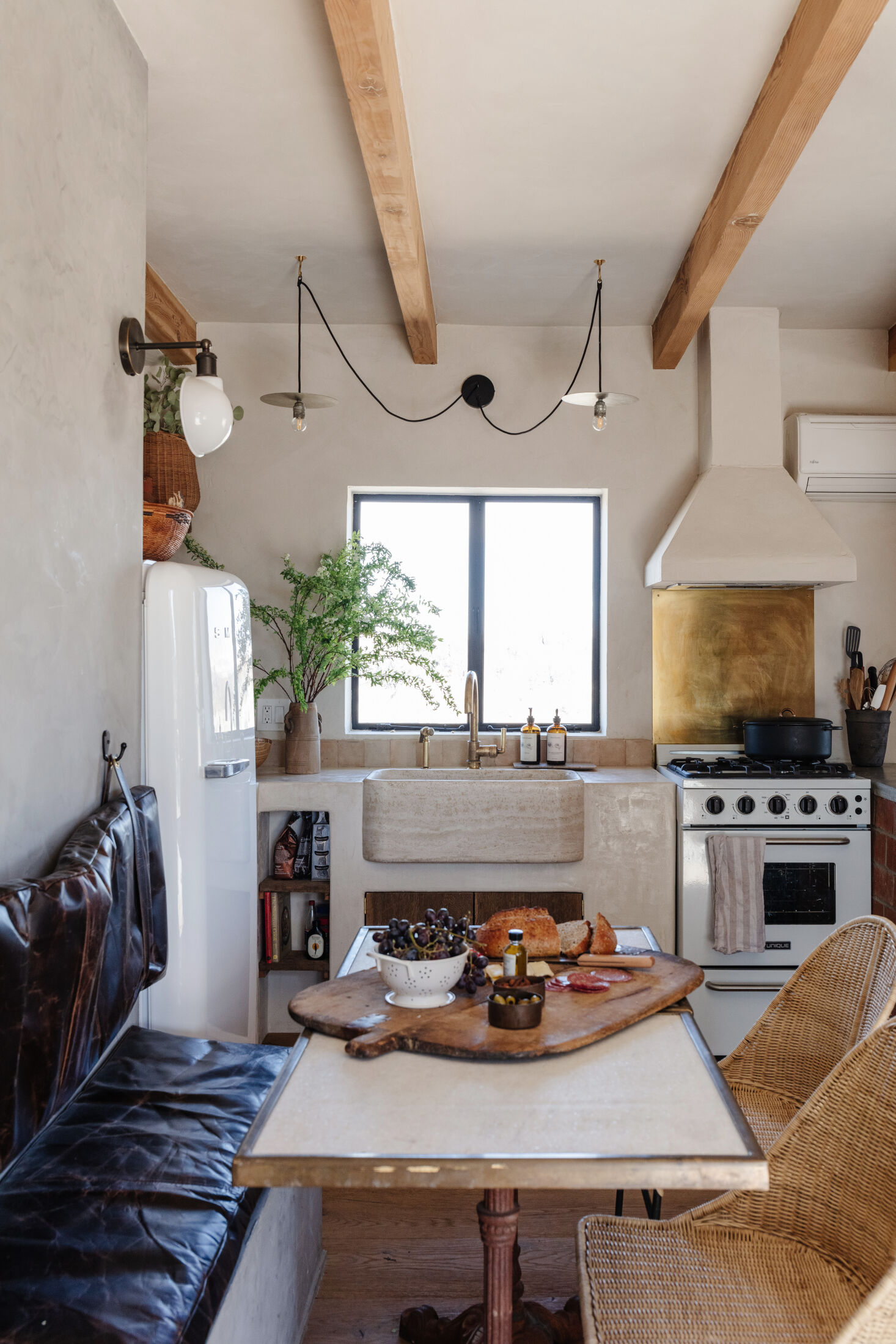 cuisine néo rustique décoration naturelle maison Joshua Tree