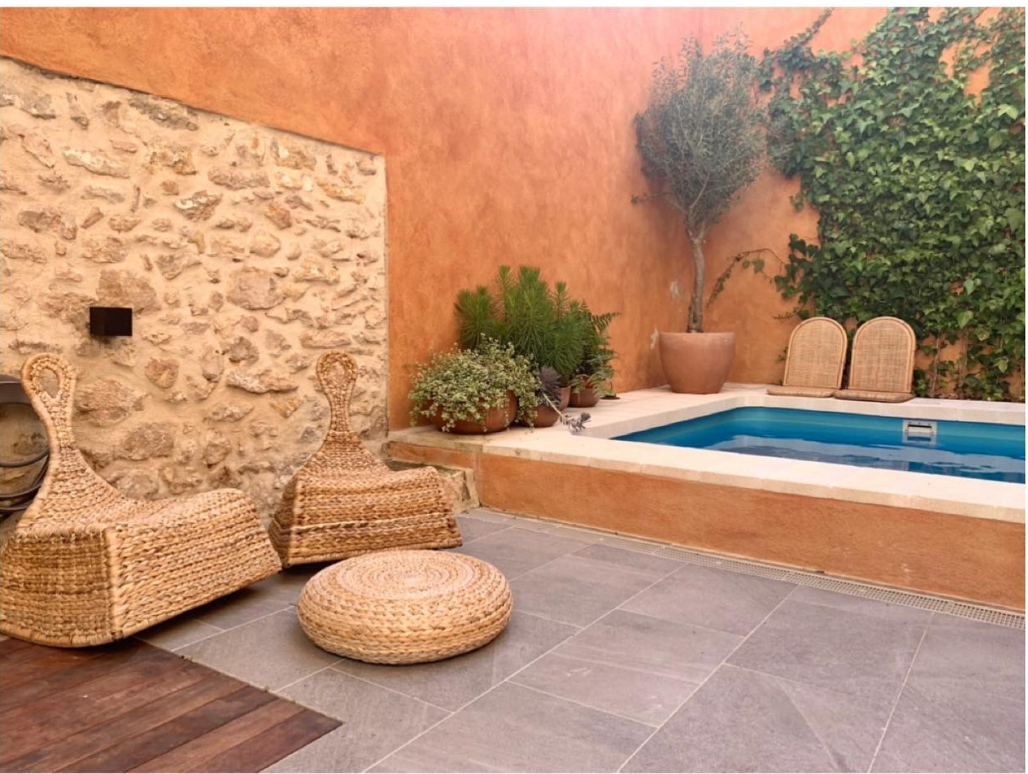 patio avec mini piscine patio avec mini piscine