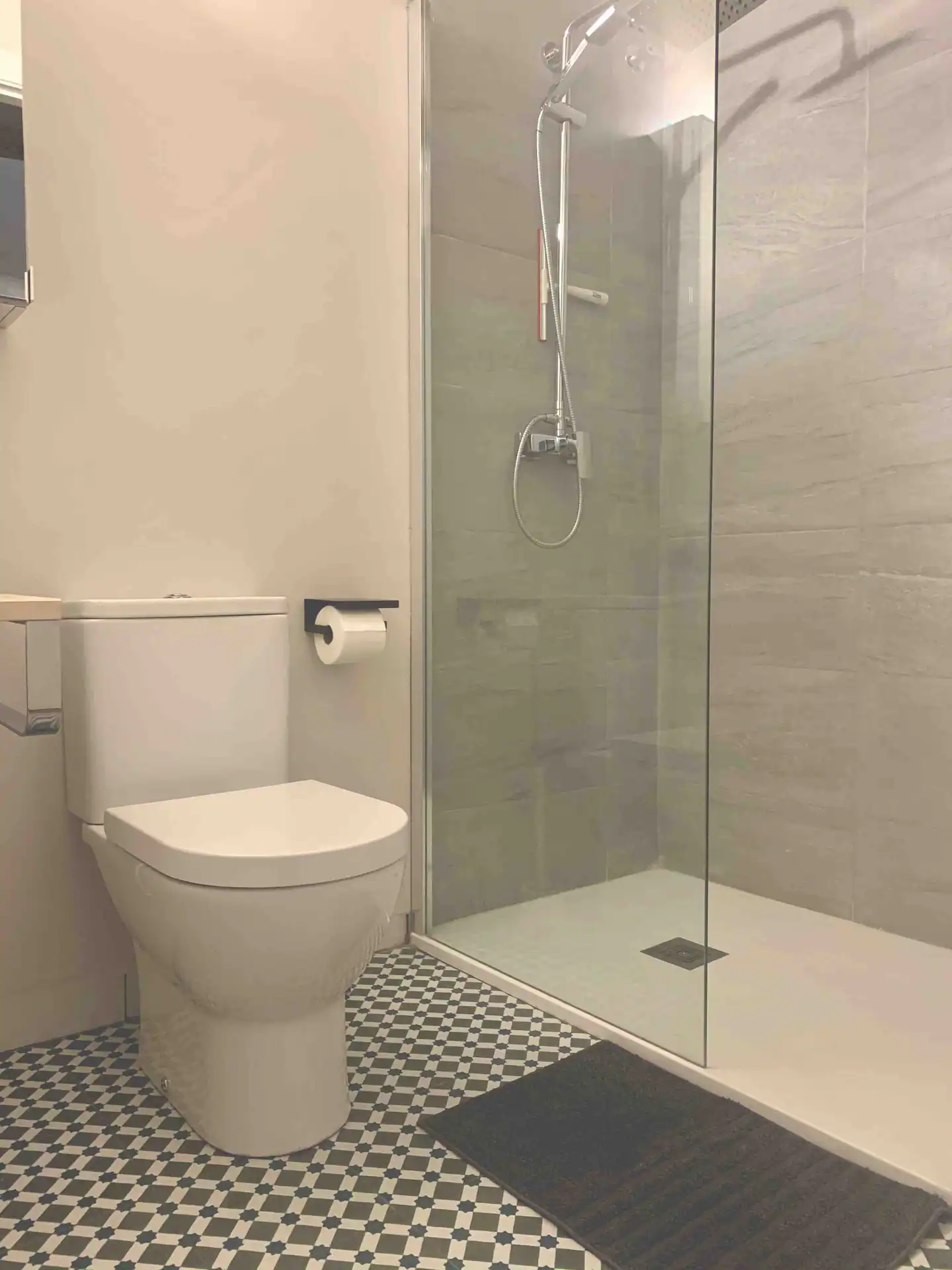 douche à l douche à l'italienne