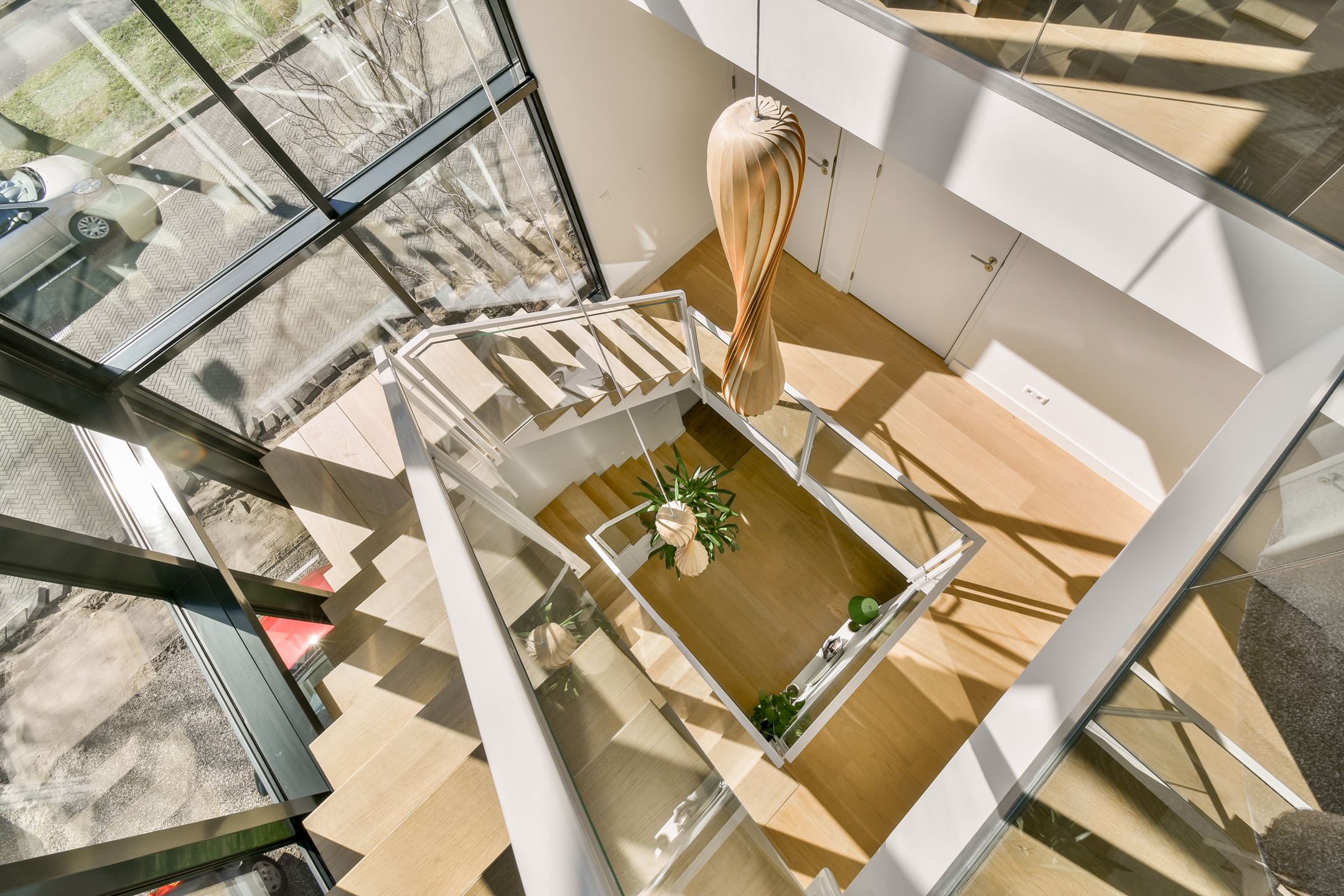 escalier design verre et bois maison de ville en bois escalier design verre et bois maison de ville en bois