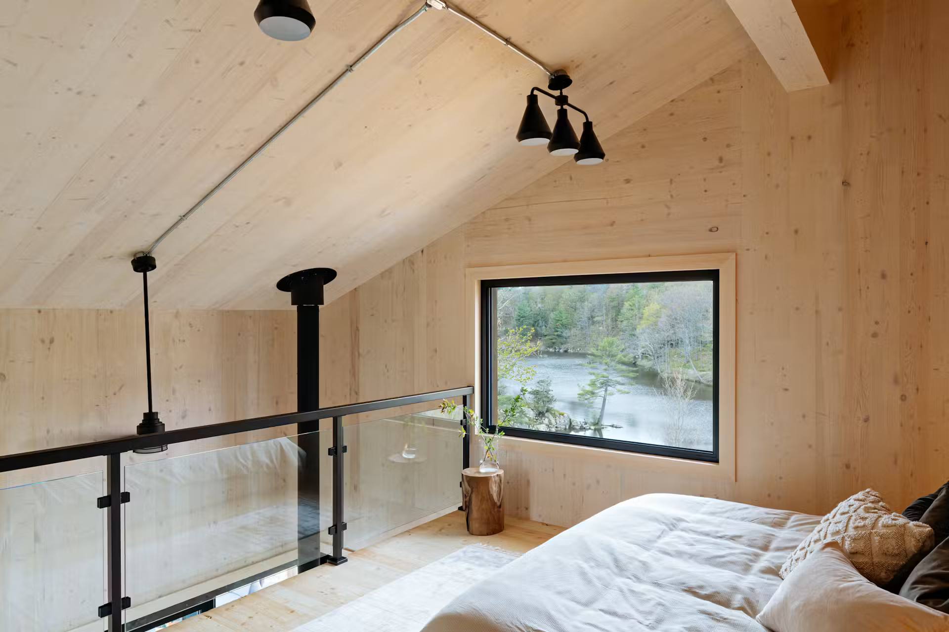 chambre sur mezzanine