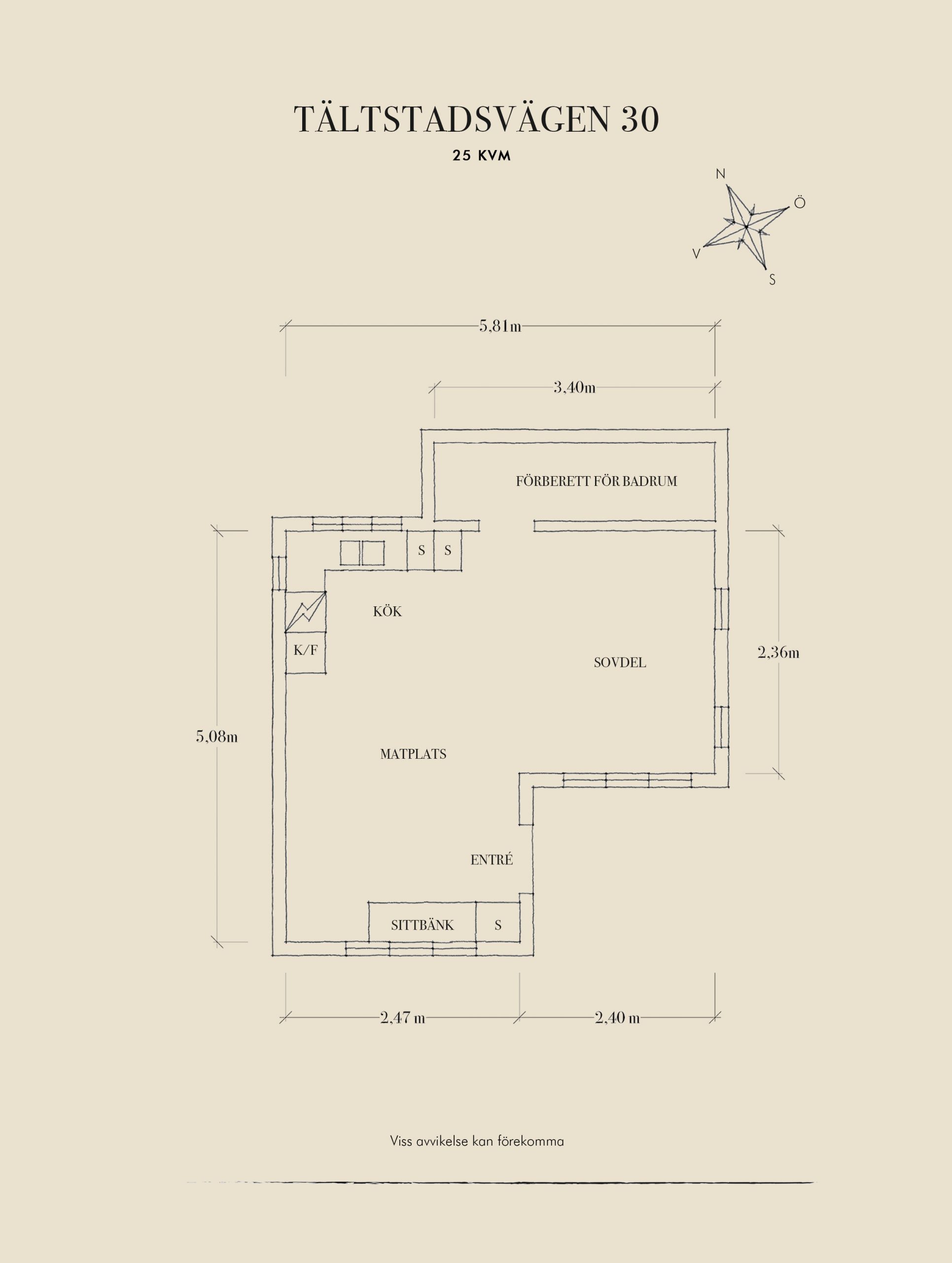 plan mini maison 25m2