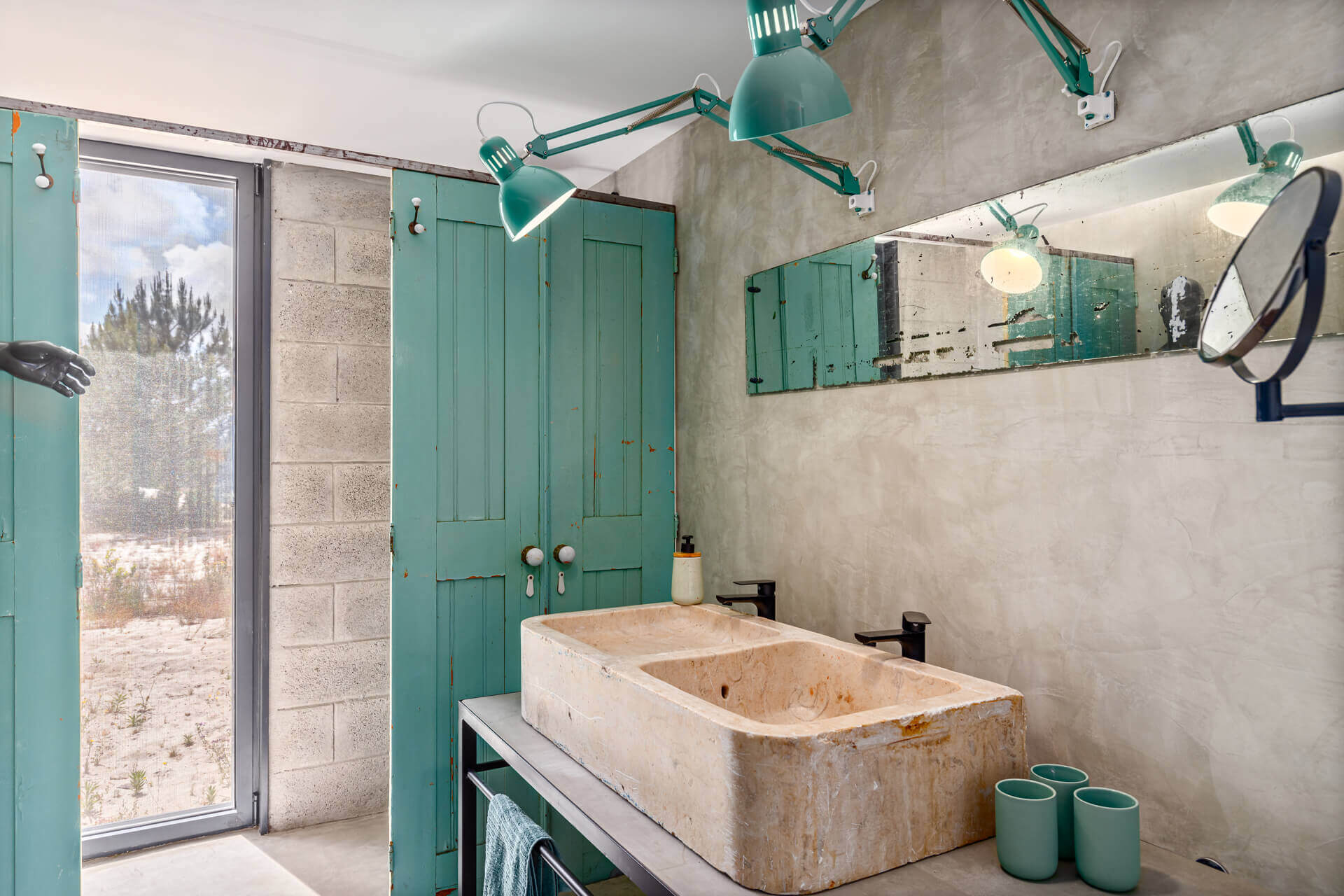 salle de bain néo rustique en béton salle de bain néo rustique en béton