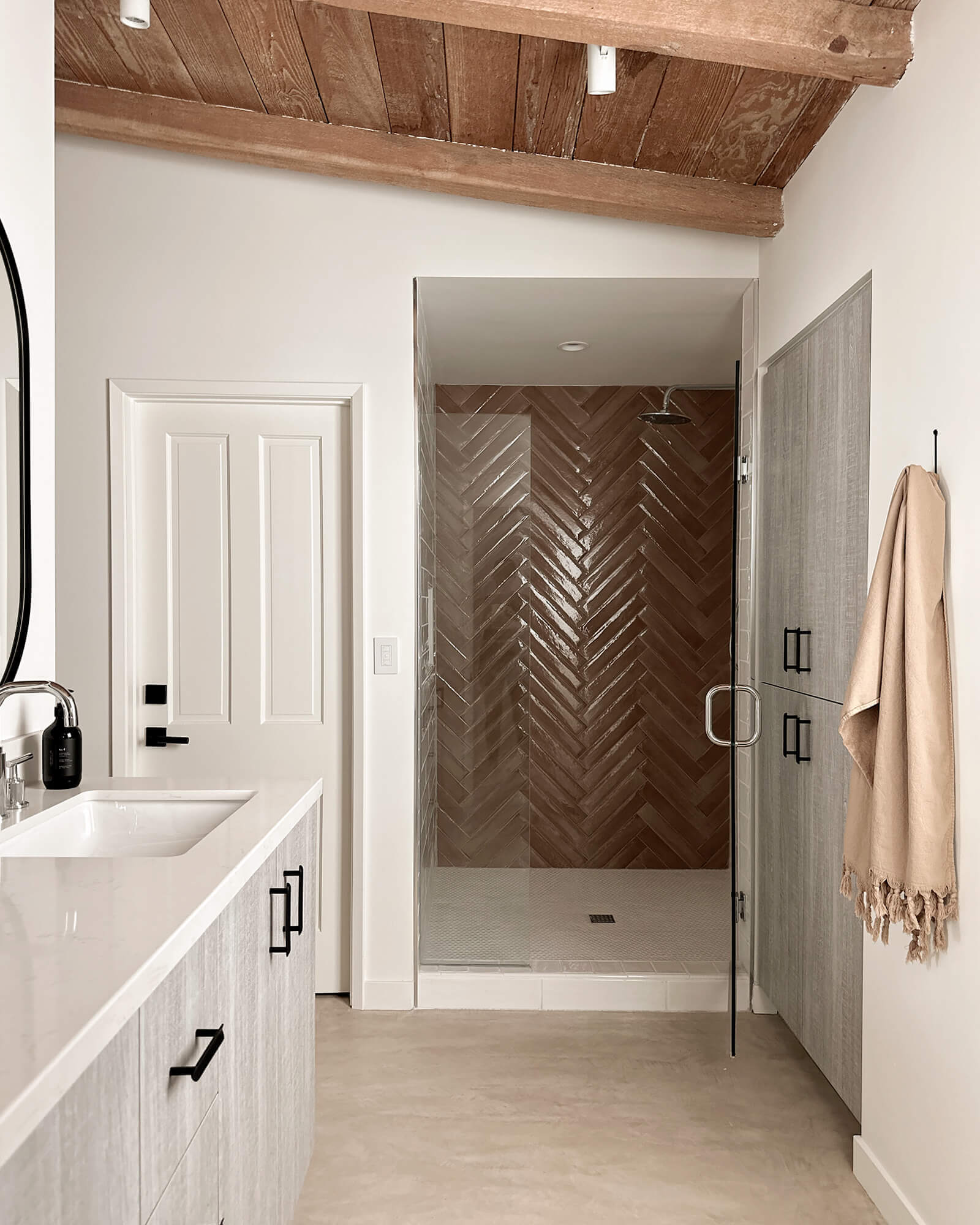 salle de bain décoration beige et marron salle de bain décoration beige et marron