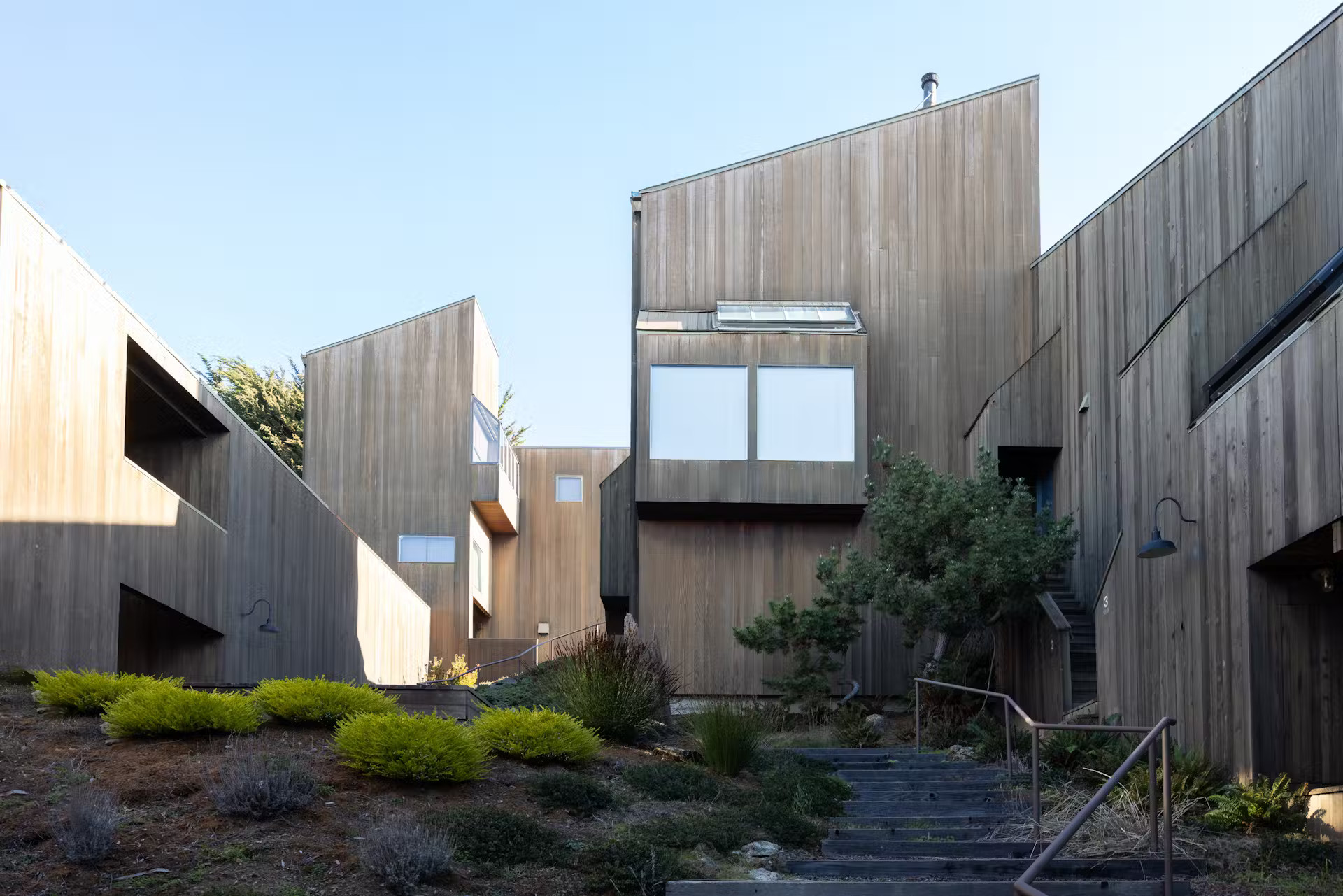 immeuble contemporain en bois