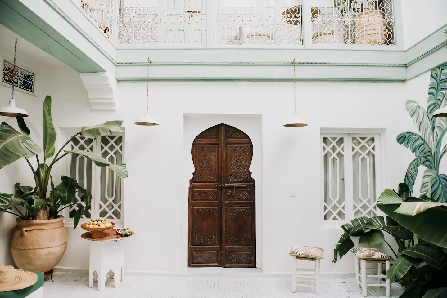patio riad Marrakech Le Petit Yasmine patio riad Marrakech Le Petit Yasmine