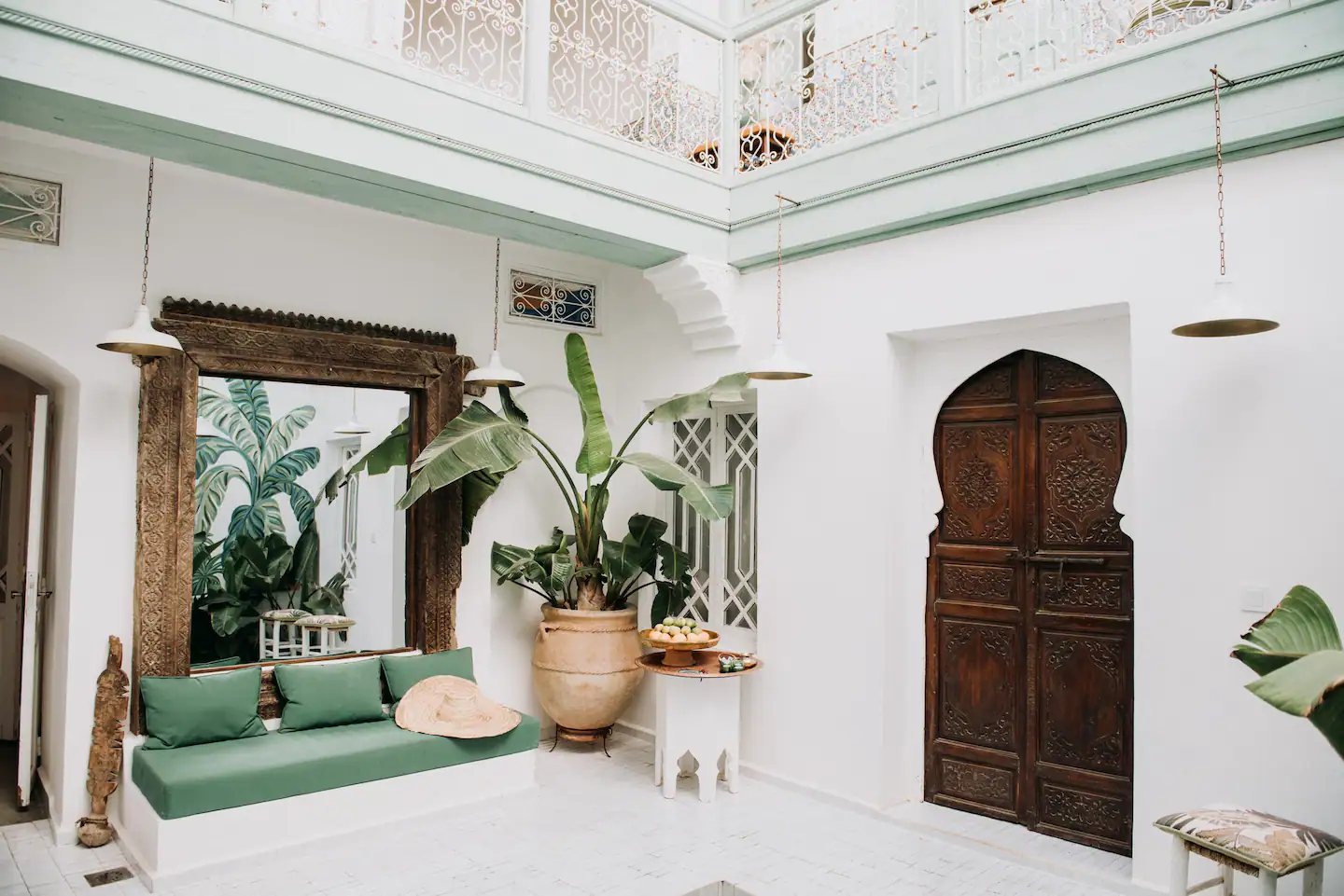 patio riad Marrakech Le Petit Yasmine patio riad Marrakech Le Petit Yasmine