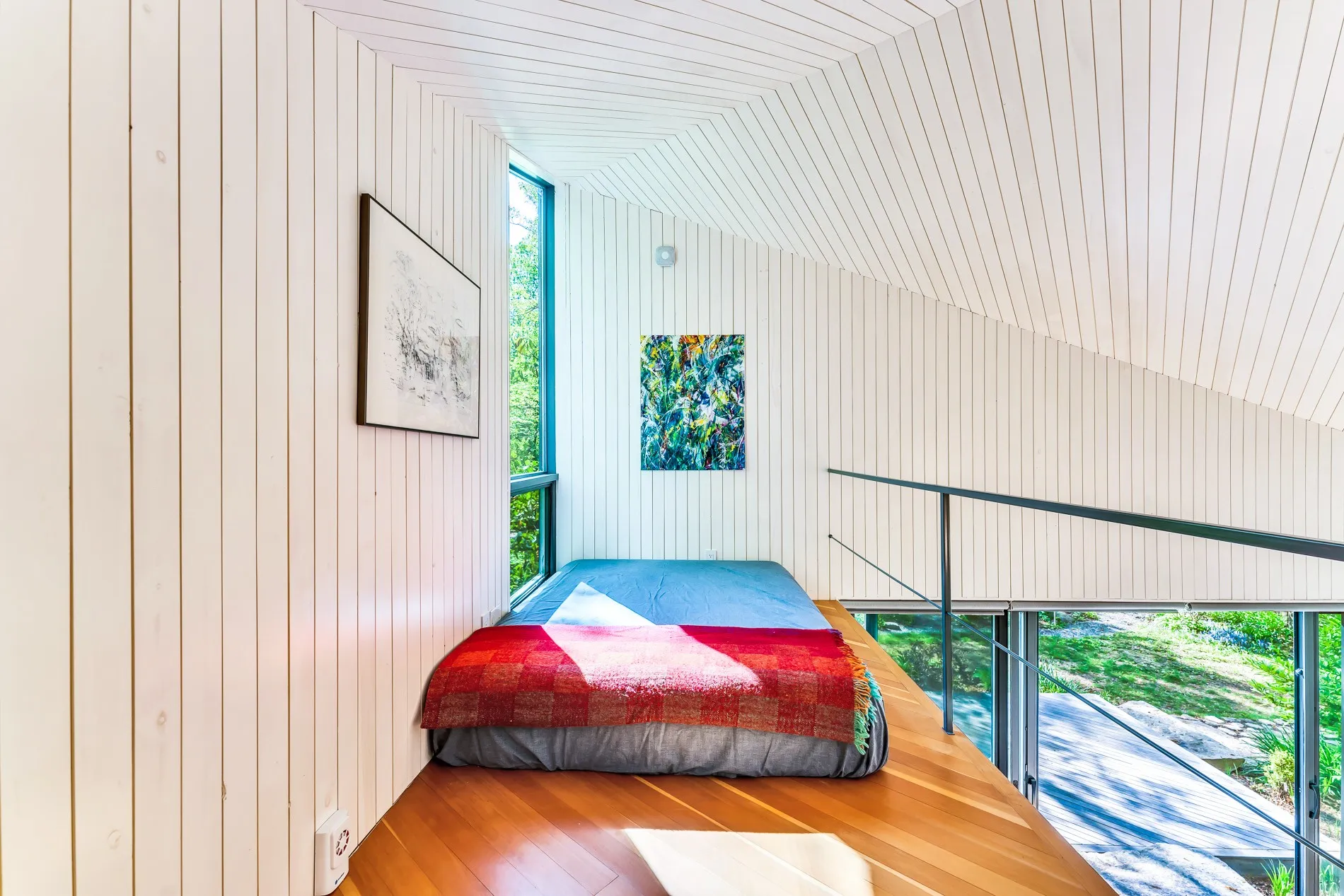 chambre sur mezzanine