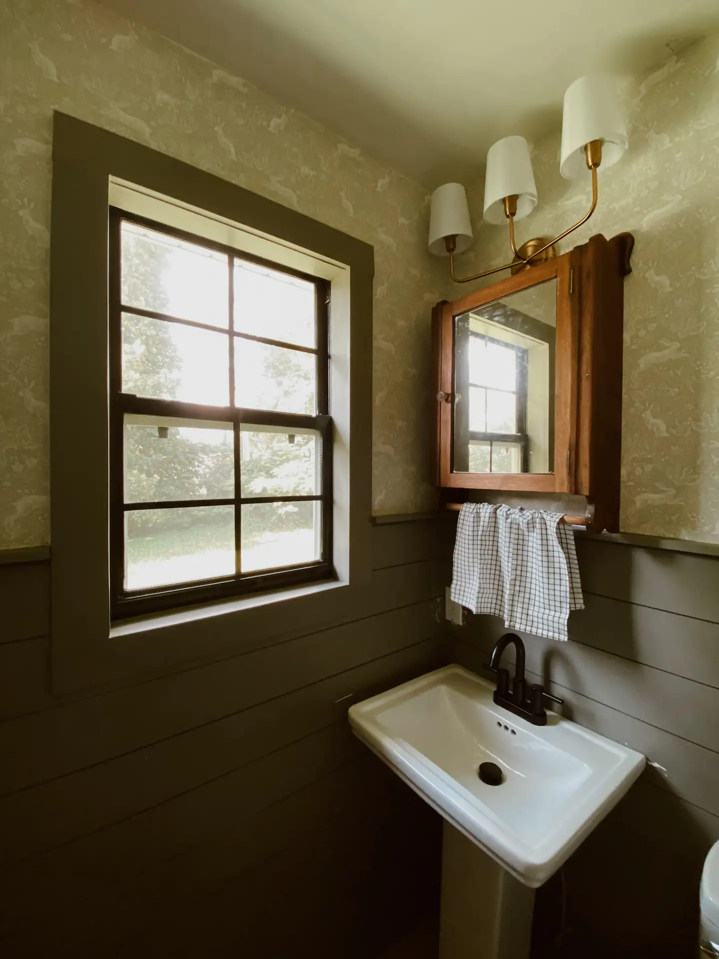 salle de bain vintage
