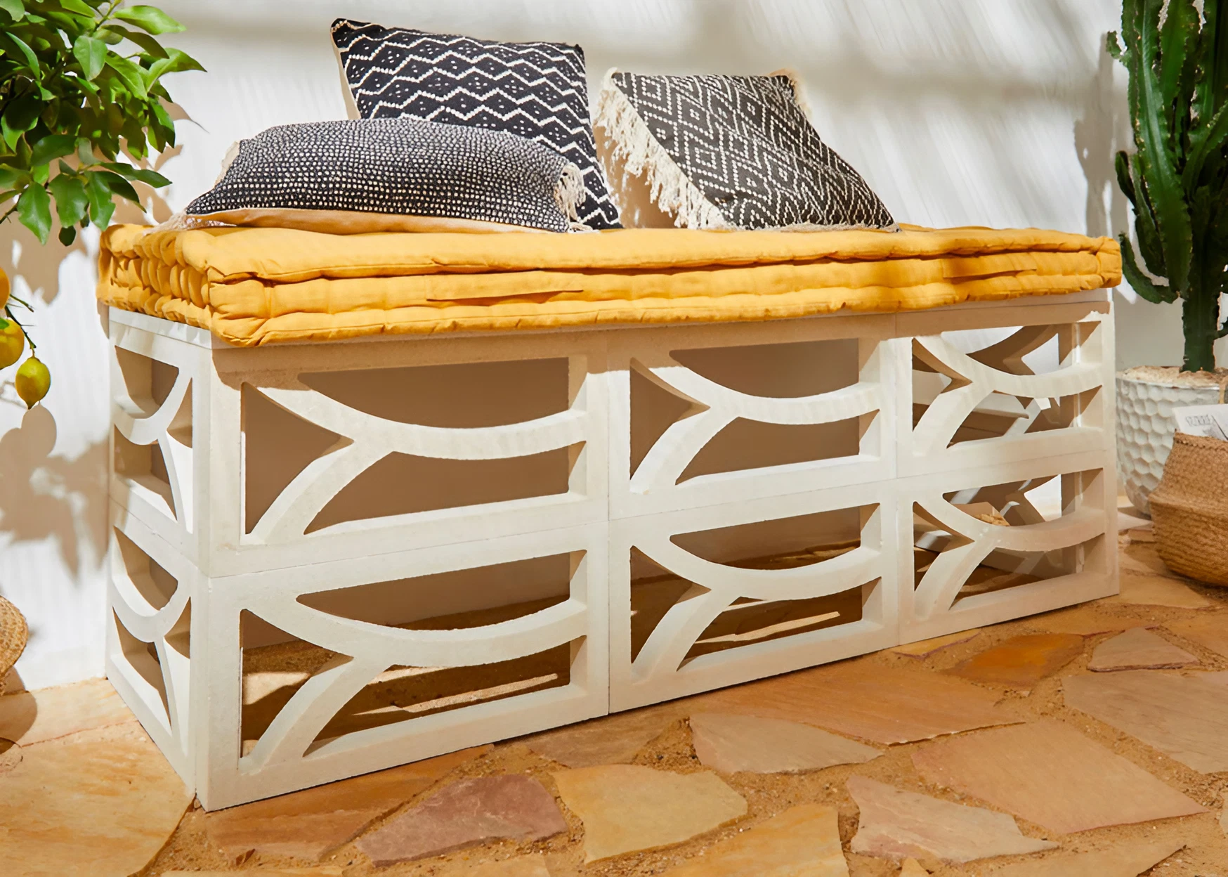 canapé extérieur DIY