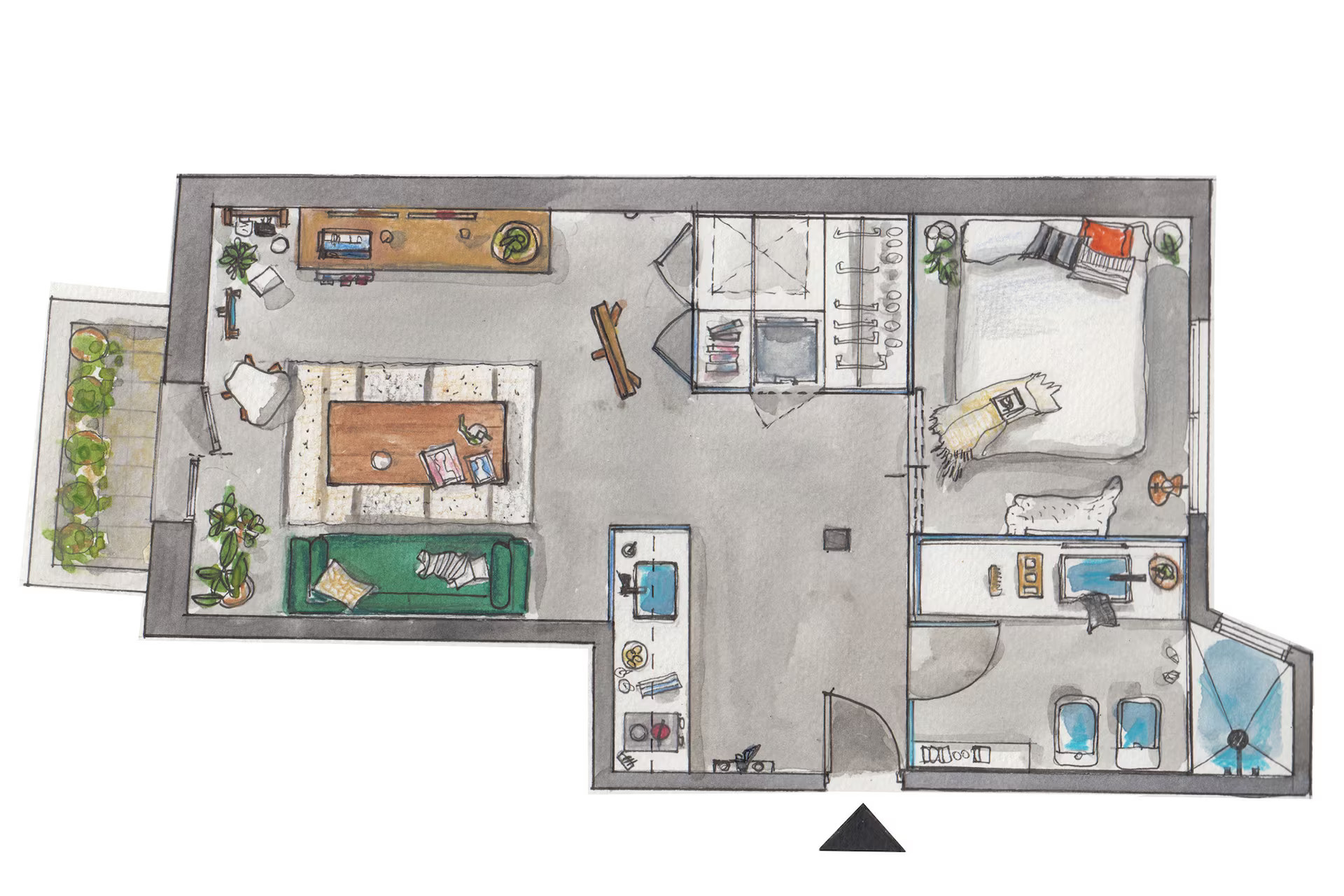 plan appartement 32m2 rénové plan appartement 32m2 rénové