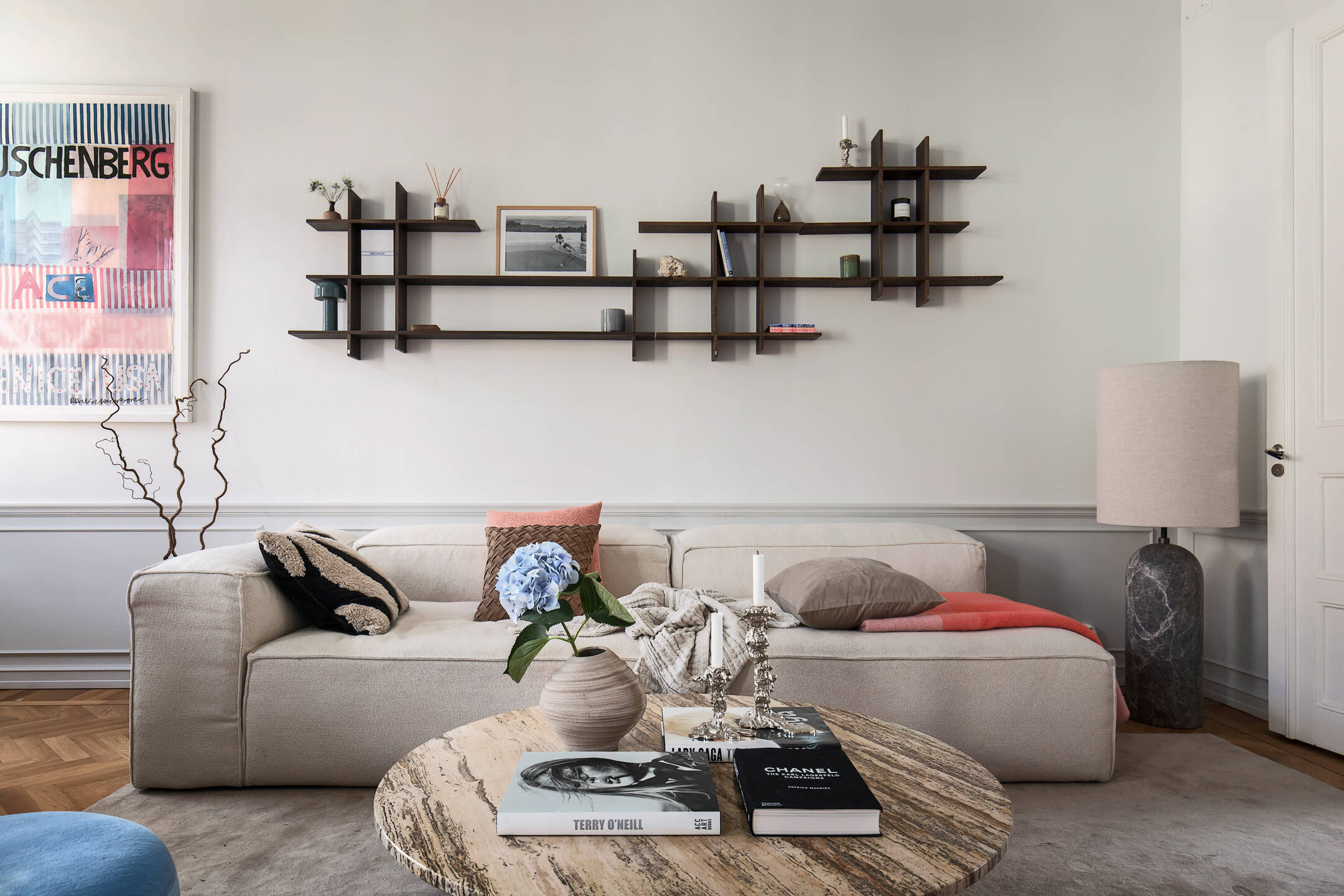 salon décoration contemporaine