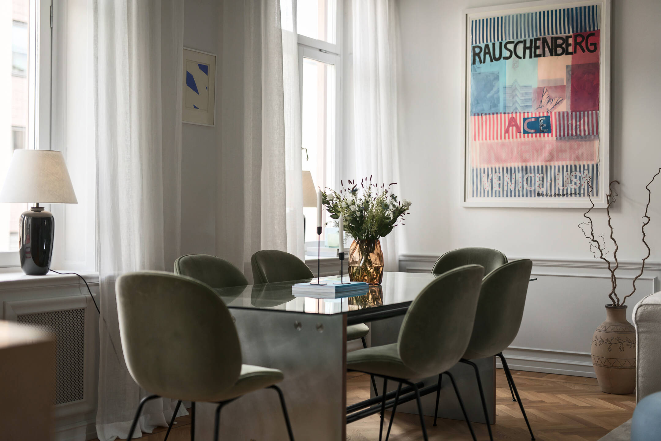 salle à manger contemporaine