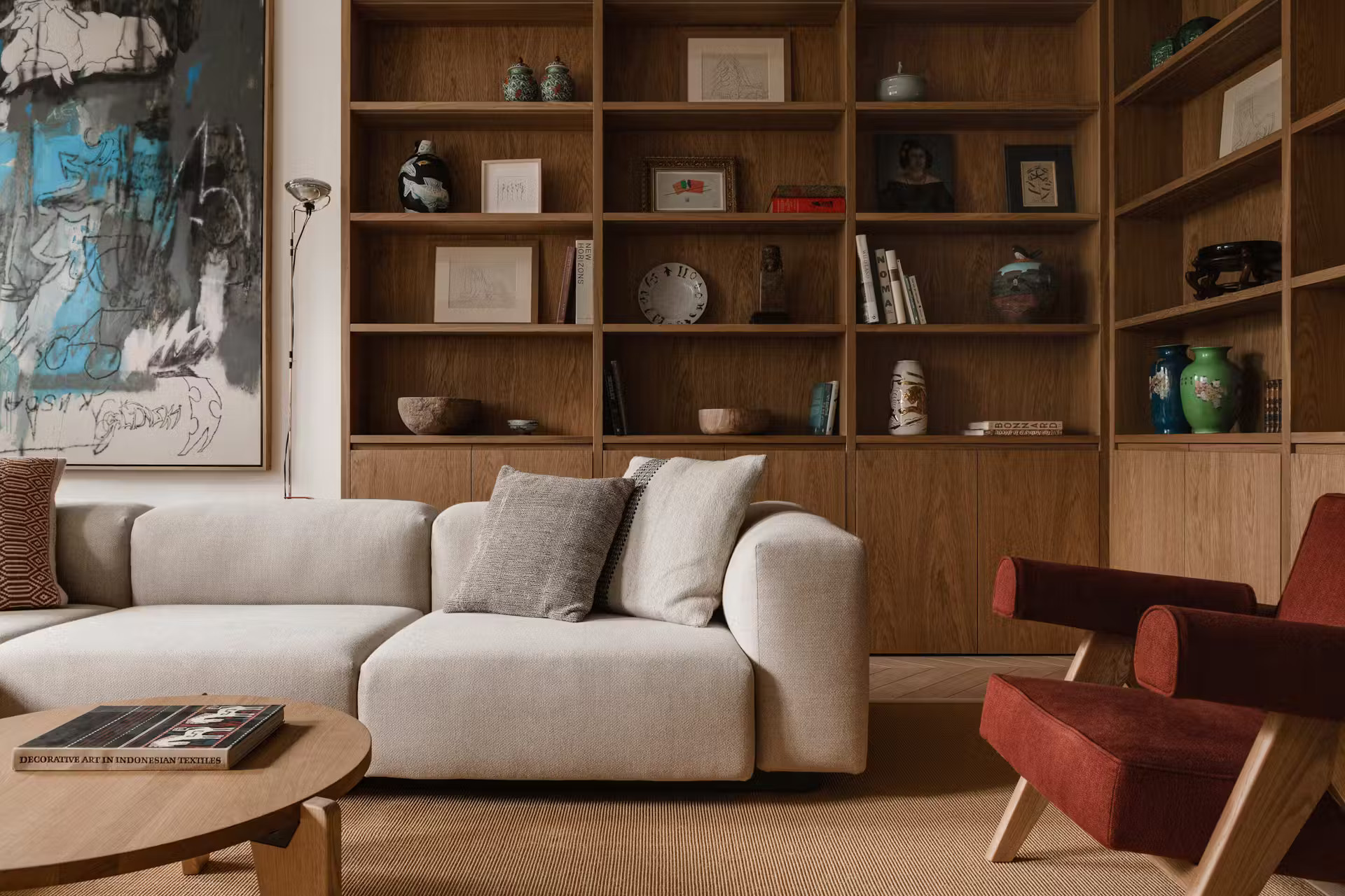 salon décoration contemporaine