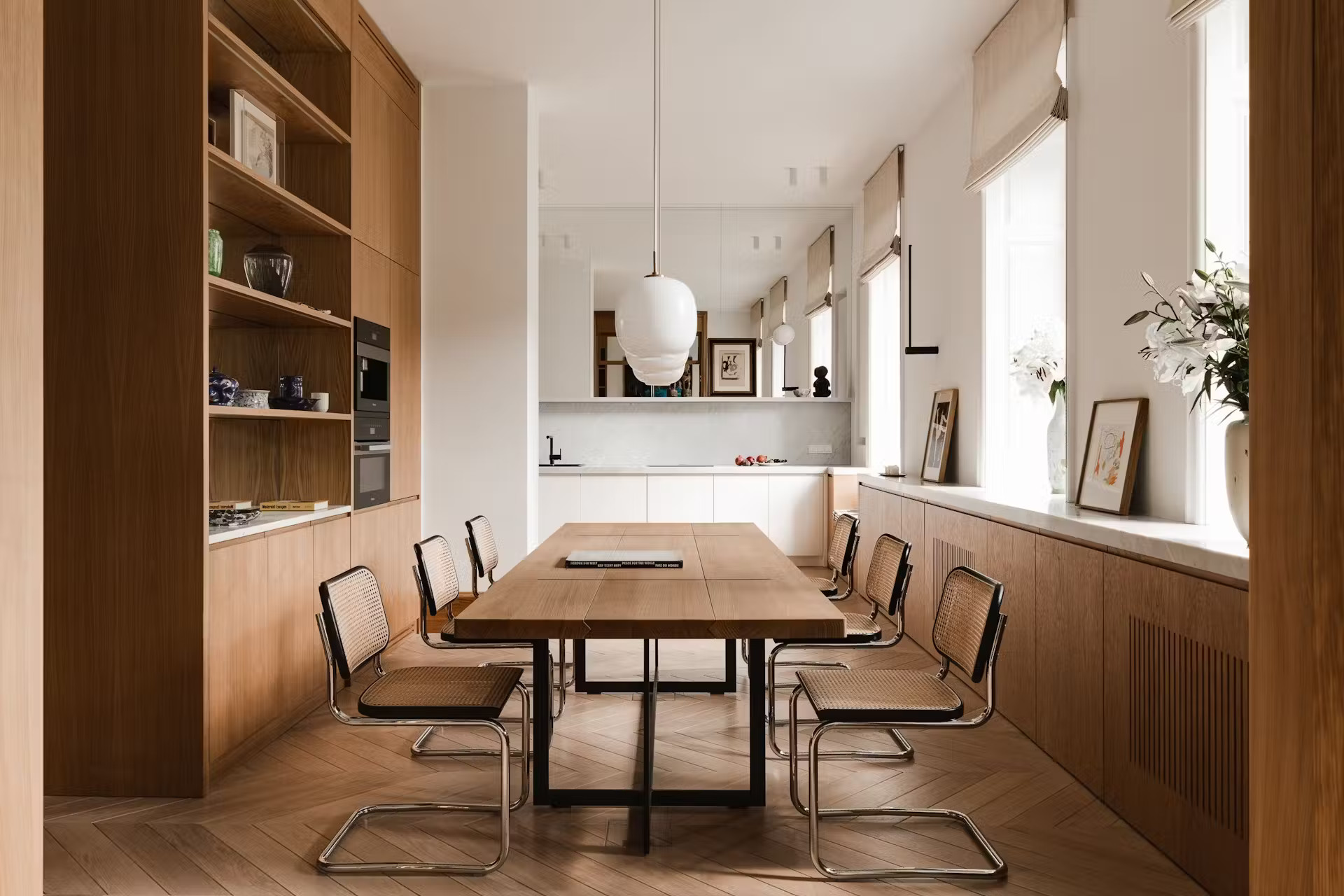 salle à manger décoration contemporaine