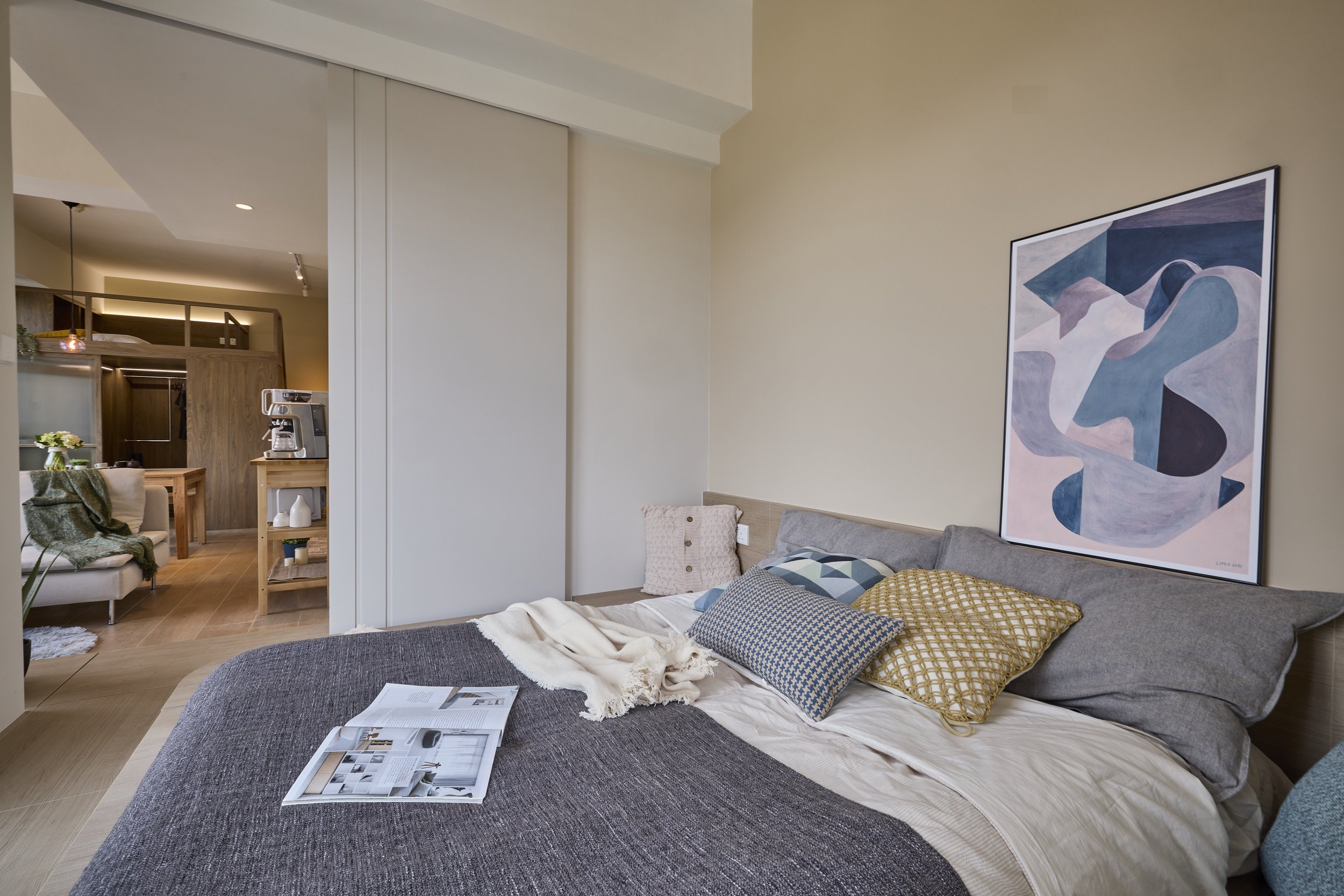 chambre avec podium