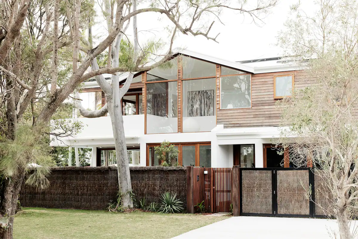maison de plage contemporaine