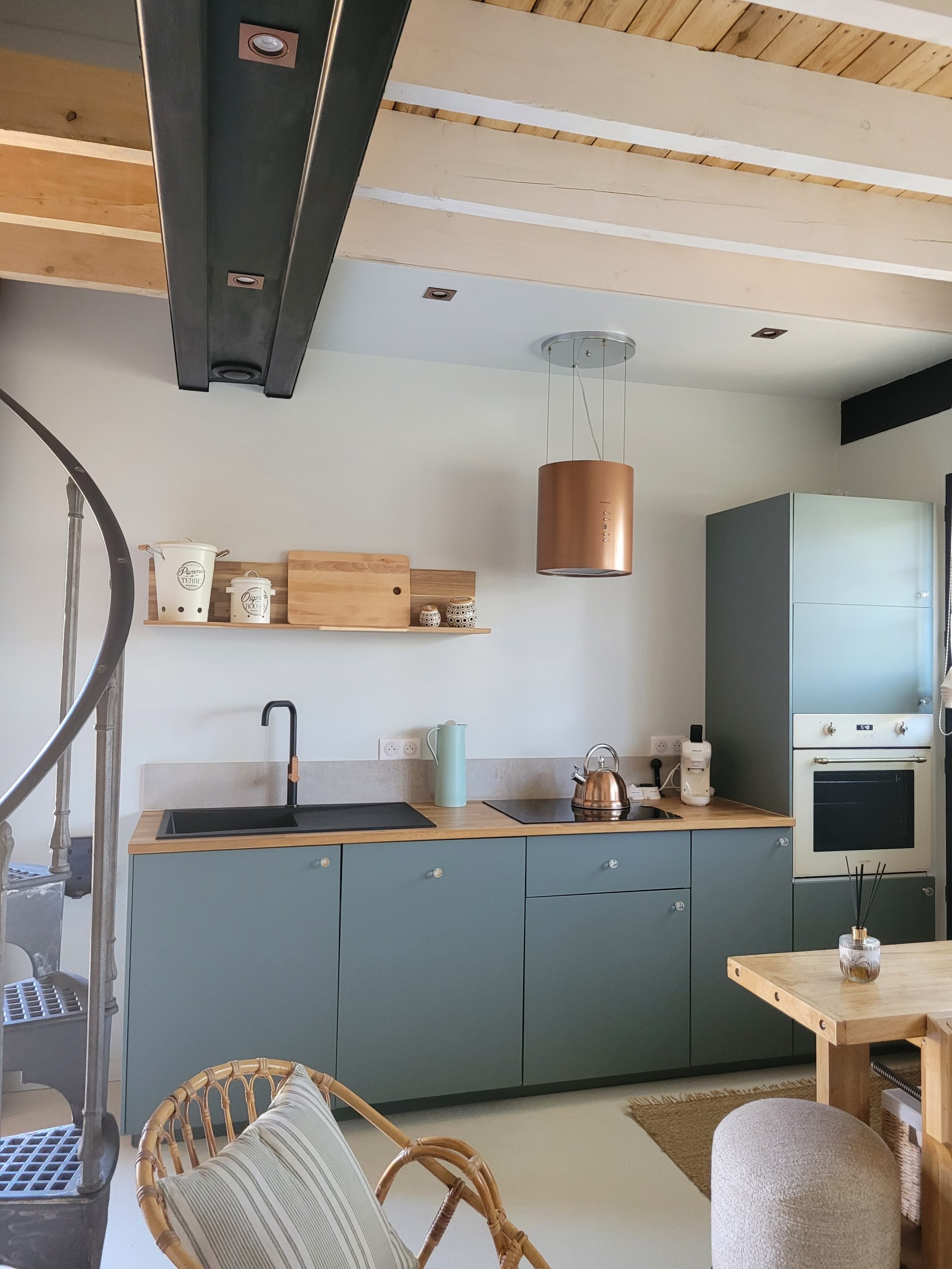 cuisine design bleue maison 60m2 cuisine design bleue maison 60m2