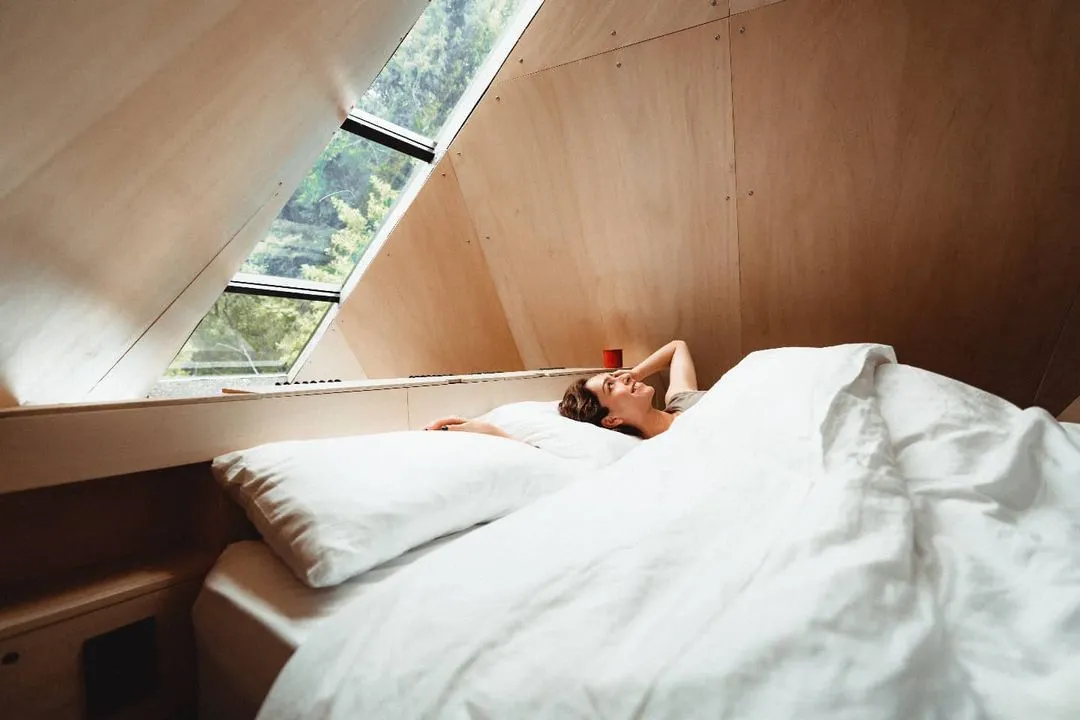chambre mansardée maison en bois