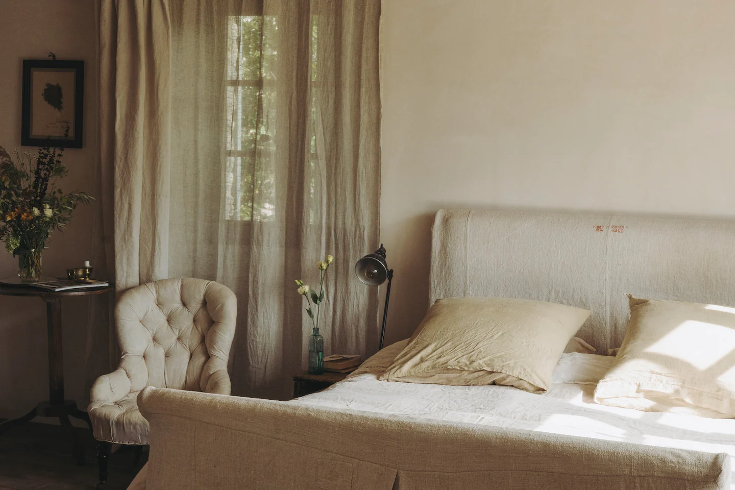 chambre décoration rustique chic maison en pierres
