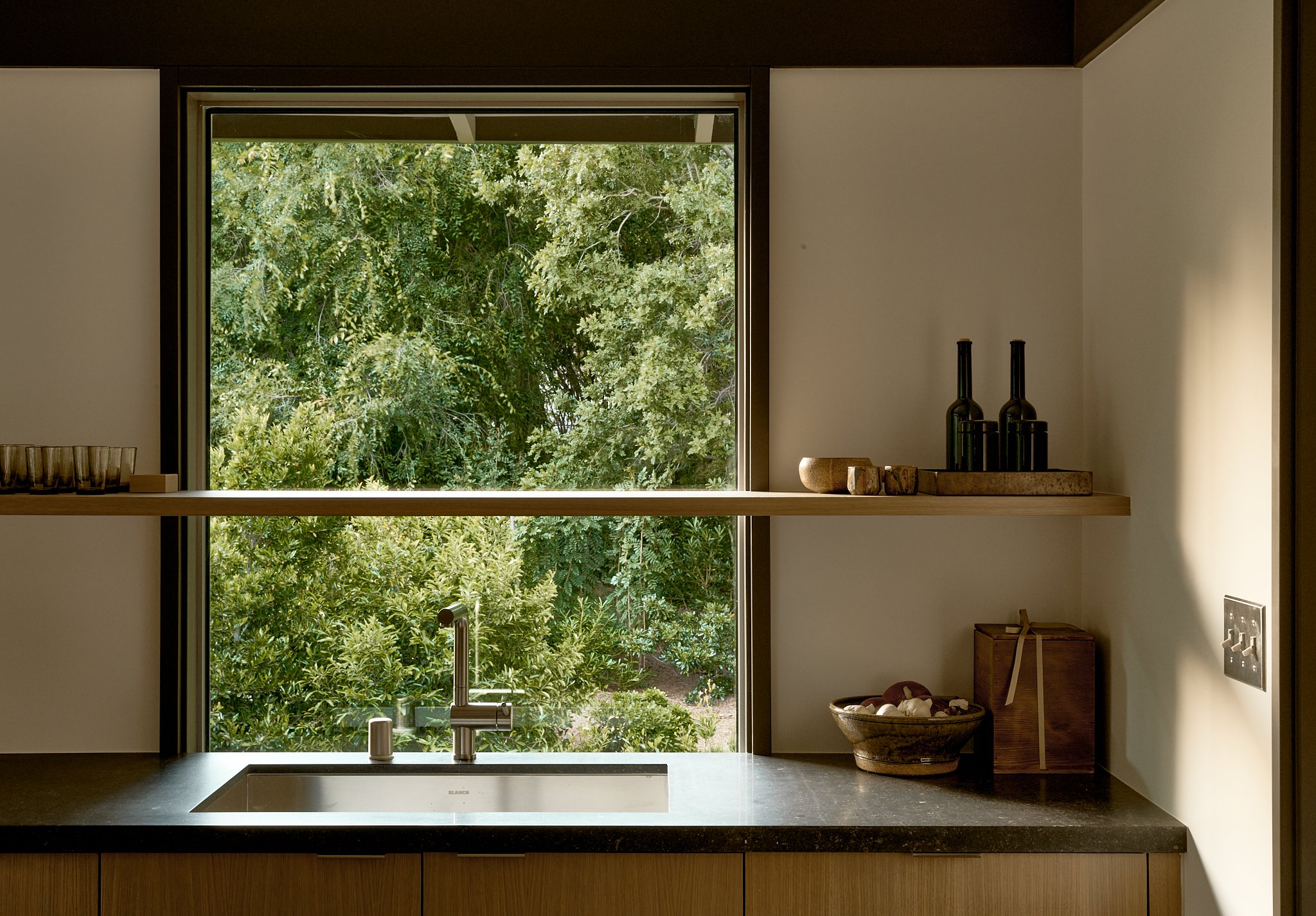 cuisine bois maison contemporaine