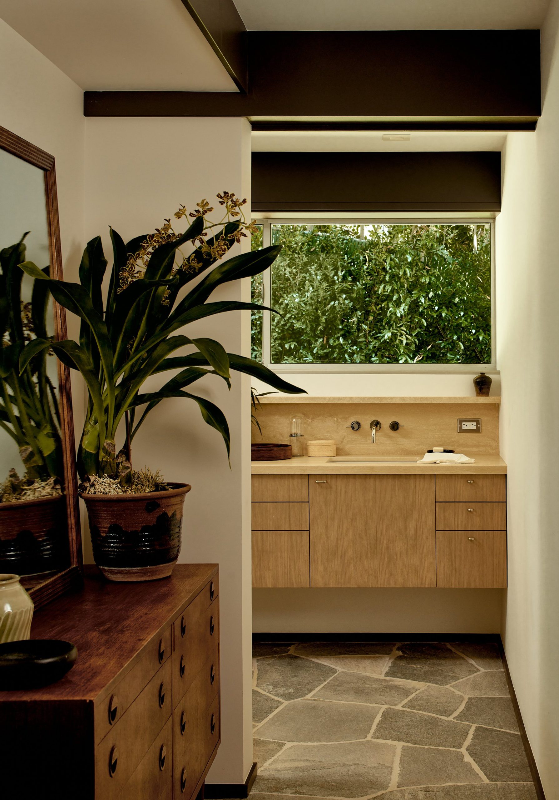 salle de bain design bois