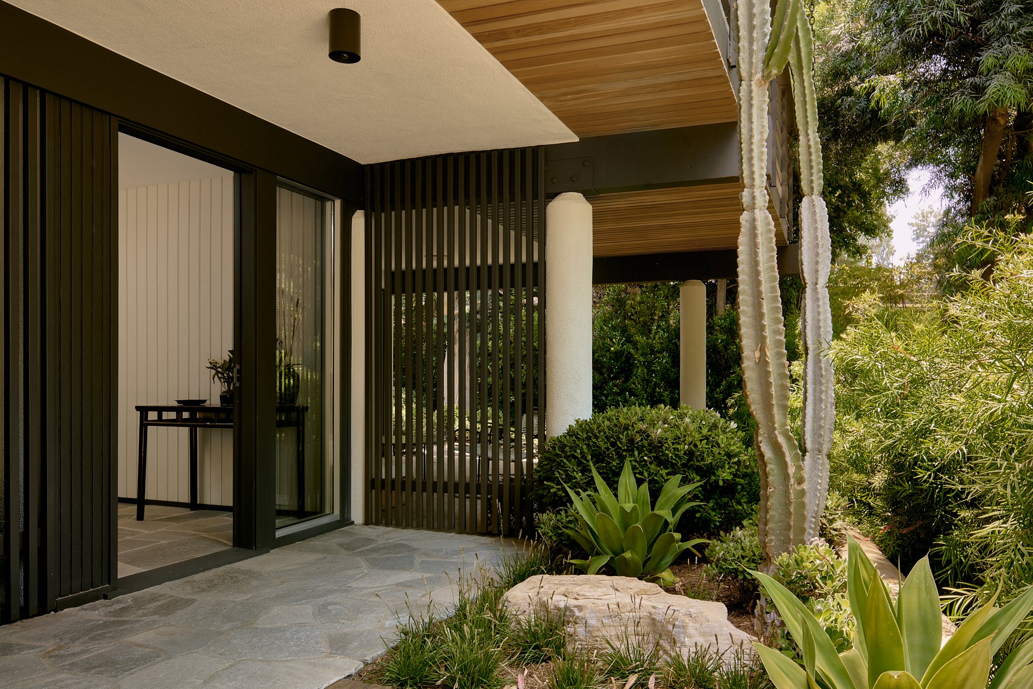 entrée maison moderne