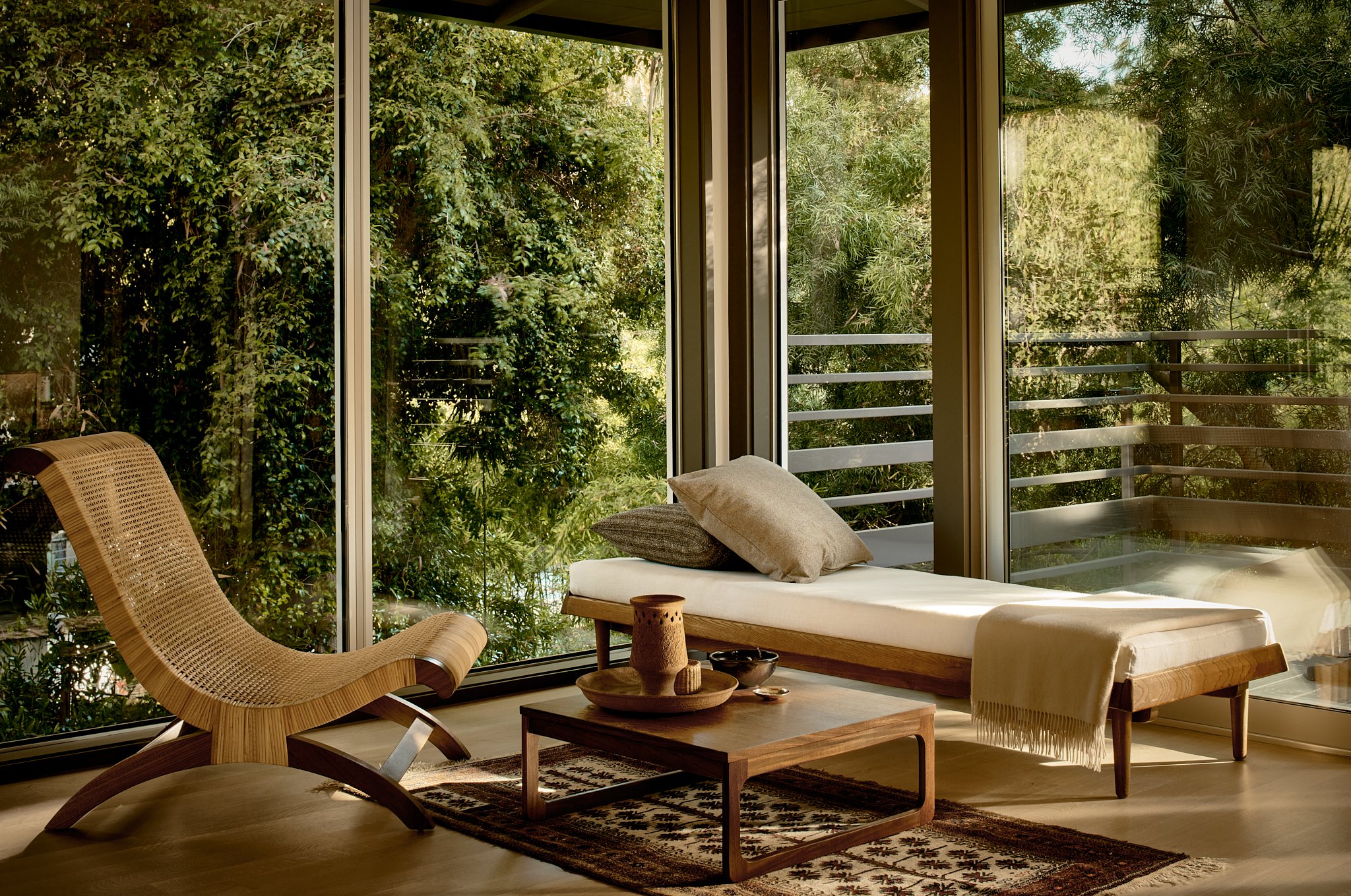 salon maison contemporaine