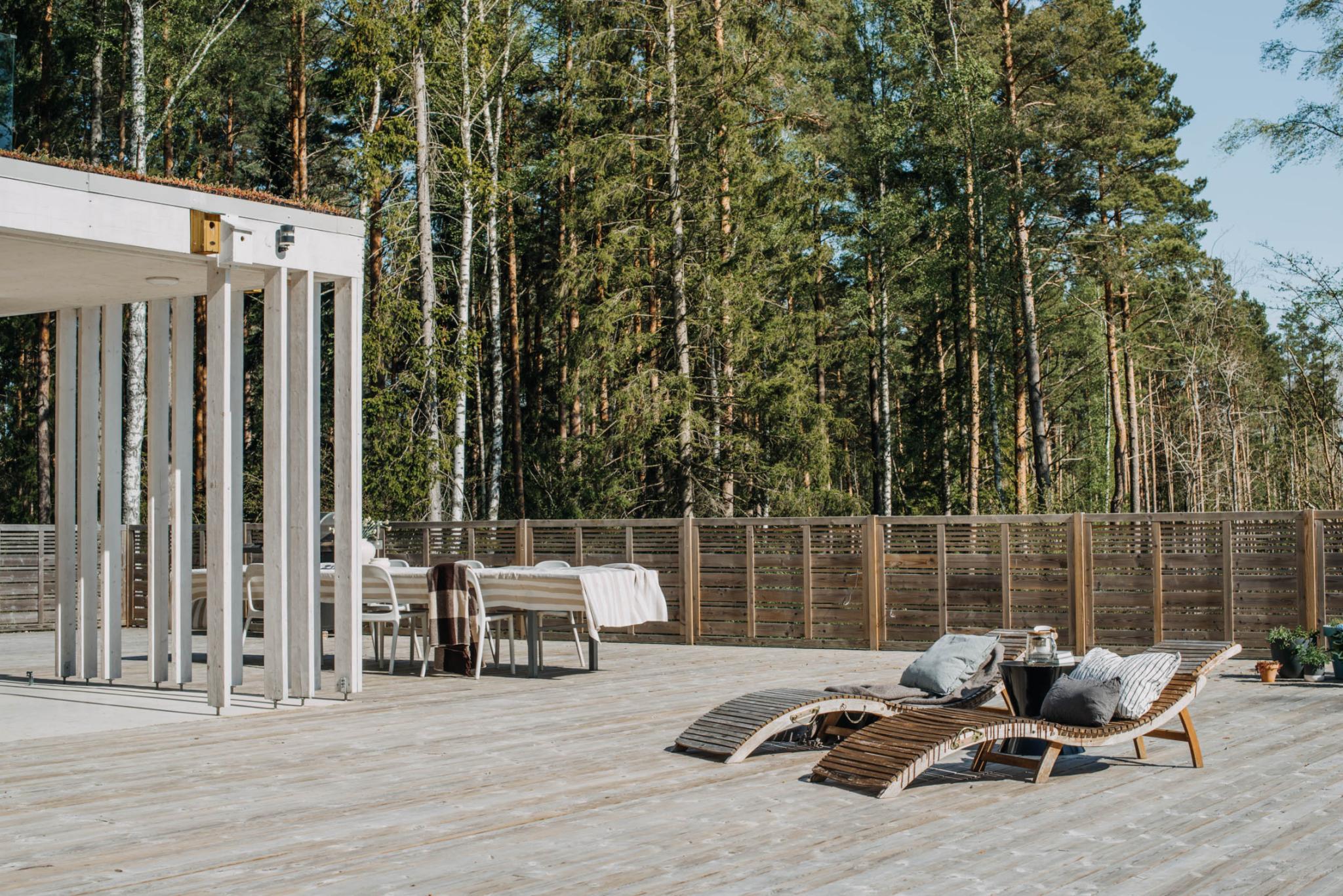 terrasse bois maison d'architecte