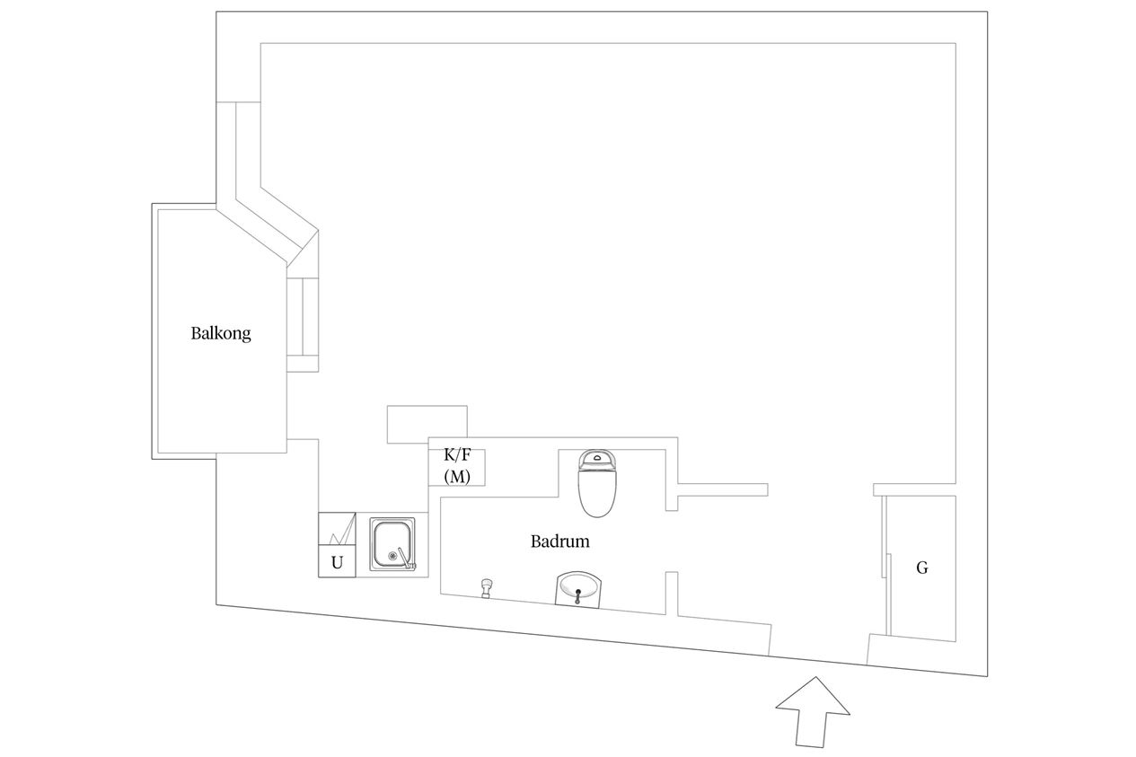 plan studio 28m2 plan studio 28m2