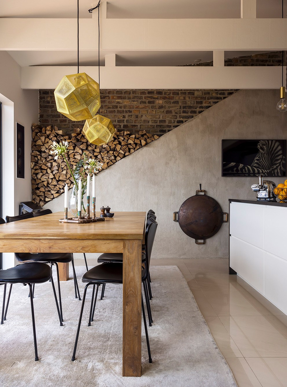 salle à manger décoration scandinave