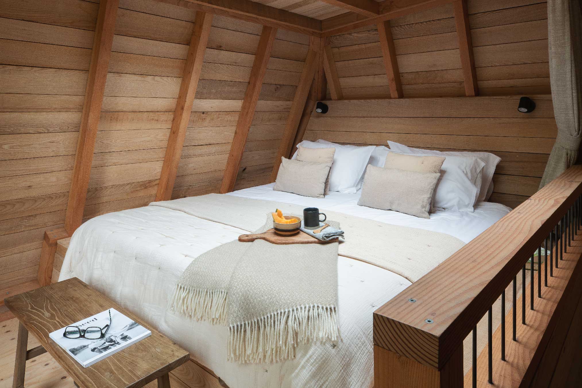 chambre mansardée sur mezzanine