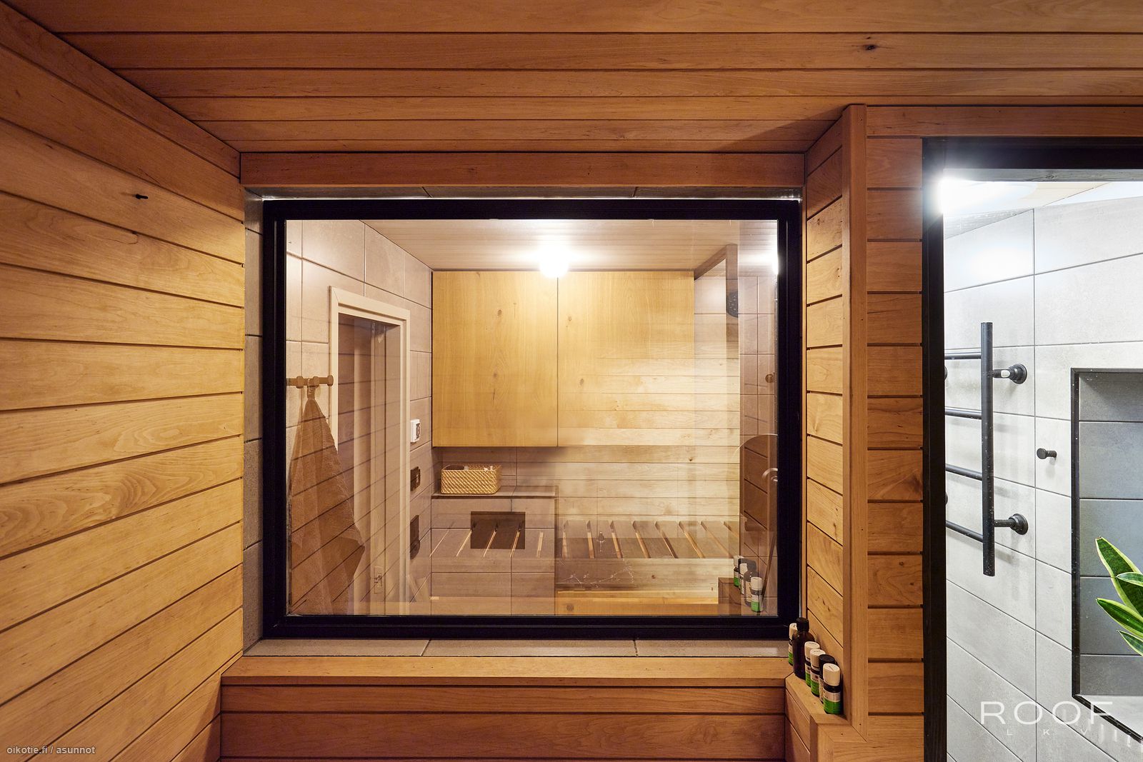 sauna finlandais dans salle de bain sauna finlandais dans salle de bain