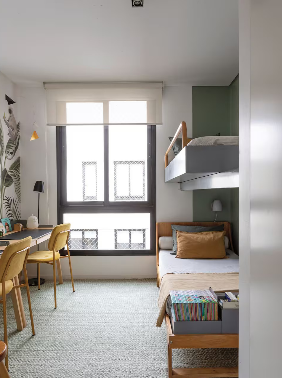 chambre enfant lits superposés