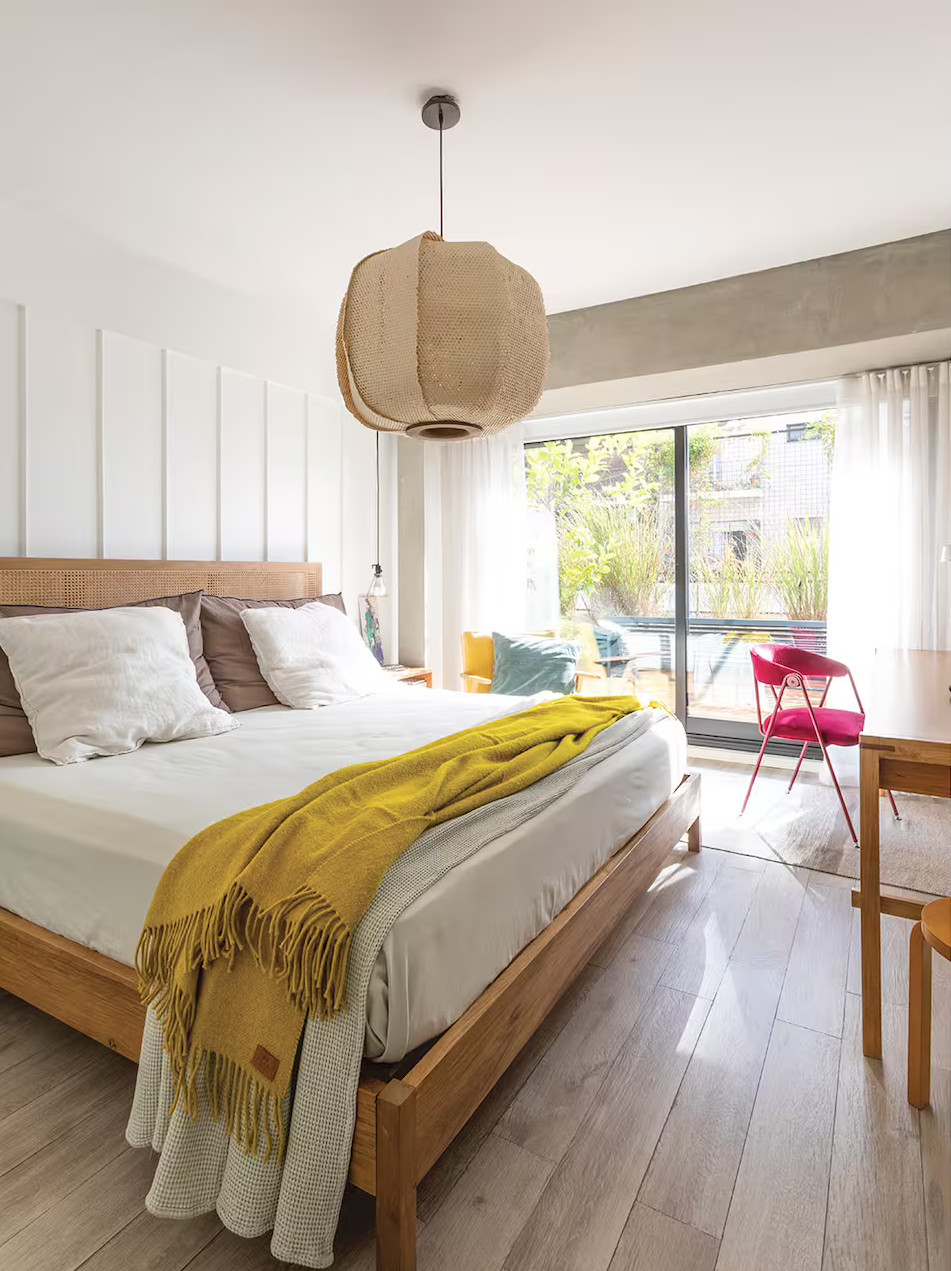 chambre parentale décoration contemporaine