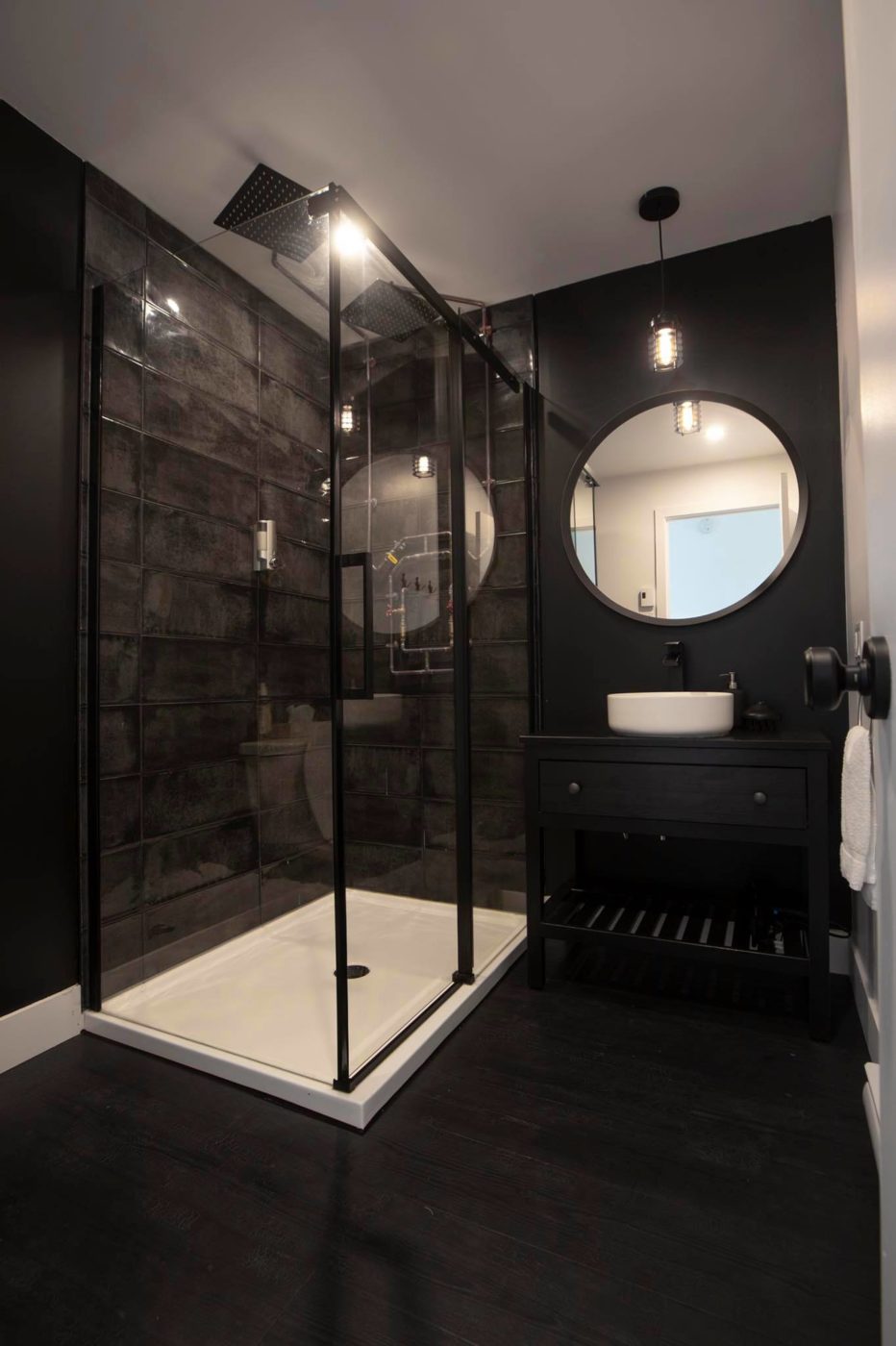 salle de bain design noire salle de bain design noire