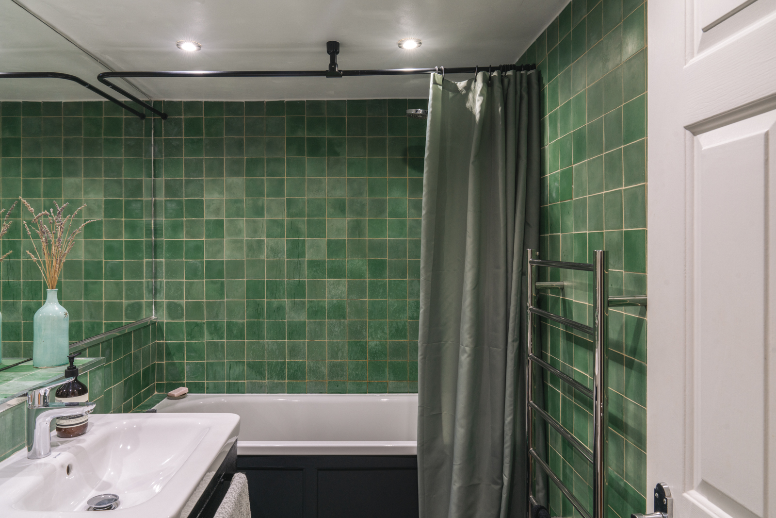 salle de bain carrelage vert salle de bain carrelage vert